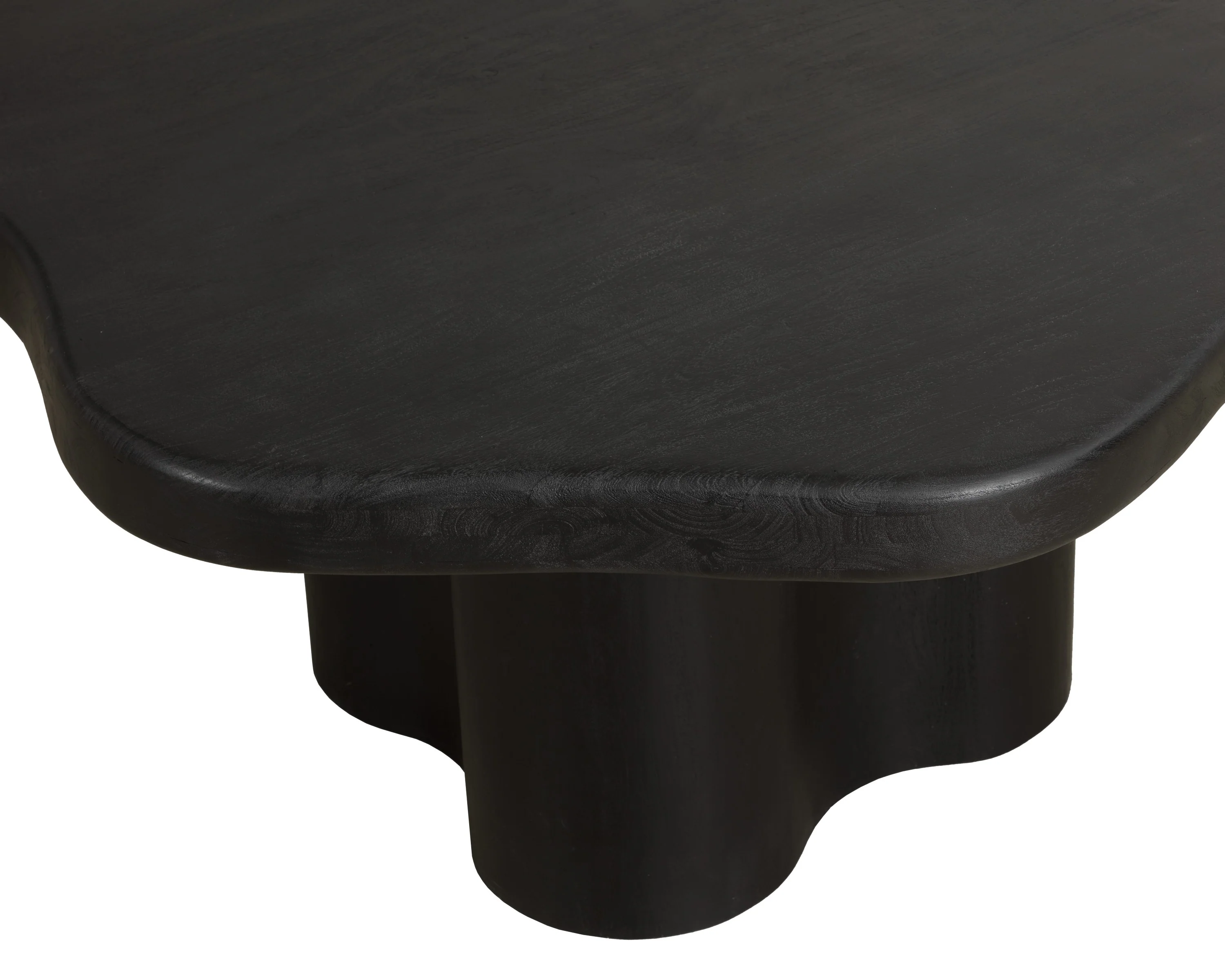 Sunpan Bellona Dining Table - Charcoal Black - 68.5" - Image 5