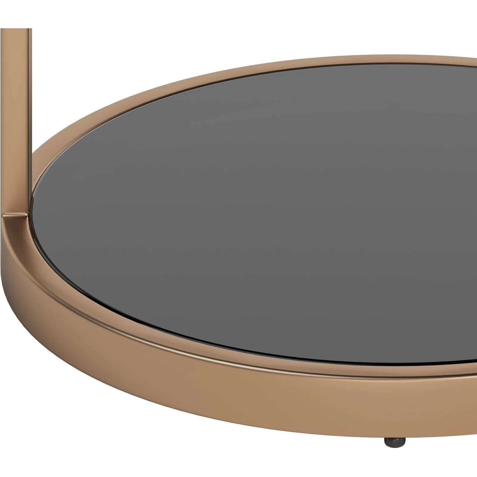 Sunpan Benjamin End Table - Antique Brass - Image 4