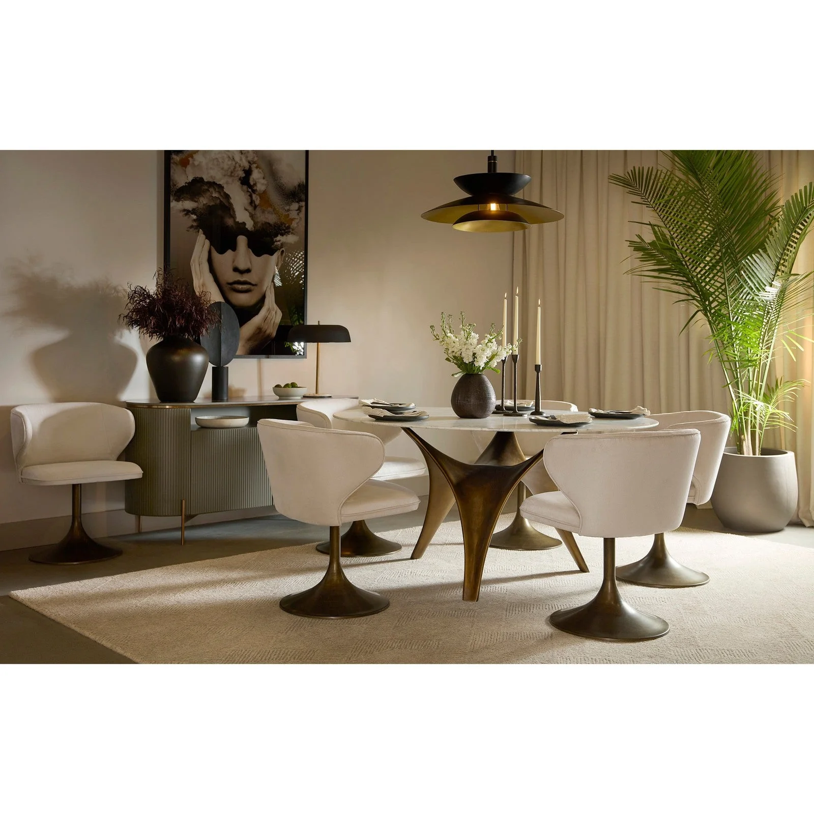 Sunpan Bijon Dining Table - Image 3