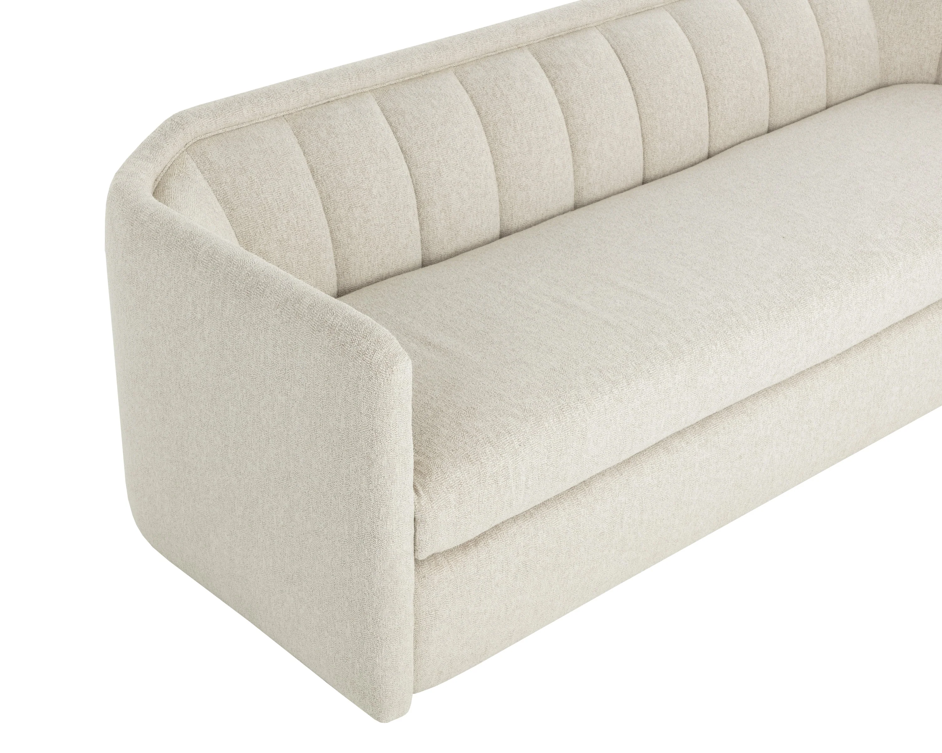 Sunpan Birrit Sofa - Dove Cream - Image 5