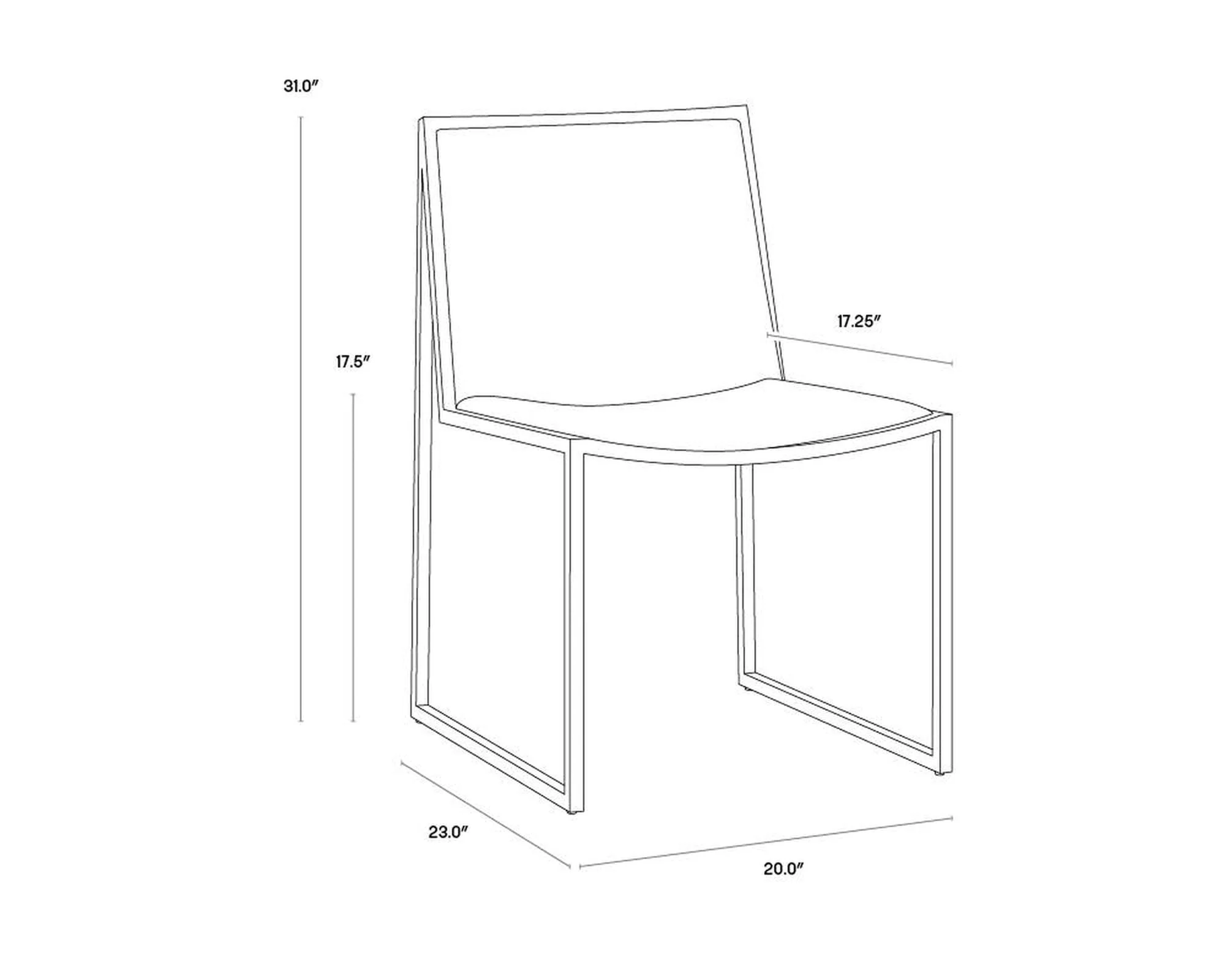 Sunpan Blair Dining Chair - Set of 2 - Image 8