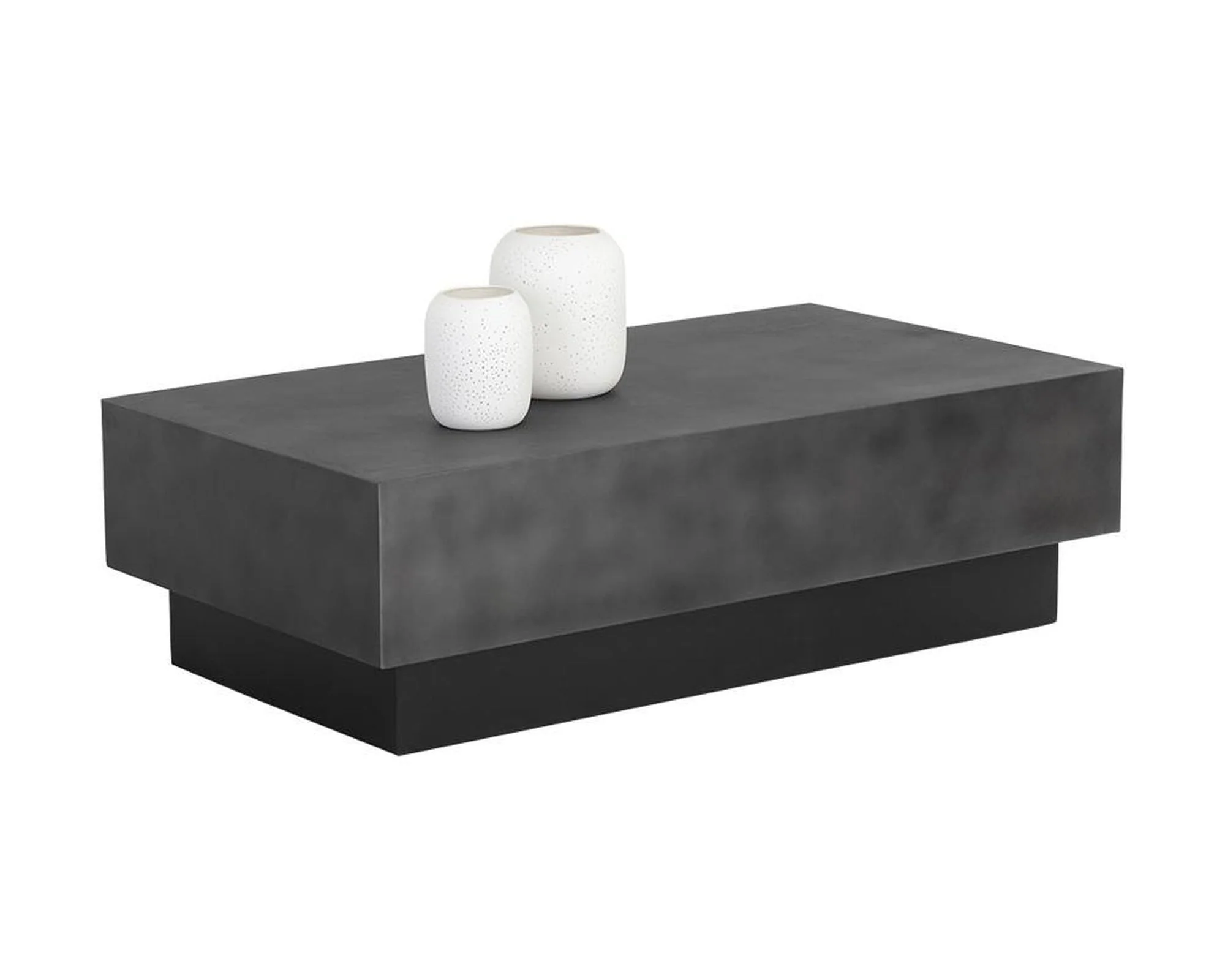 Sunpan Blakely Coffee Table - Gunmetal Clearance - Image 2
