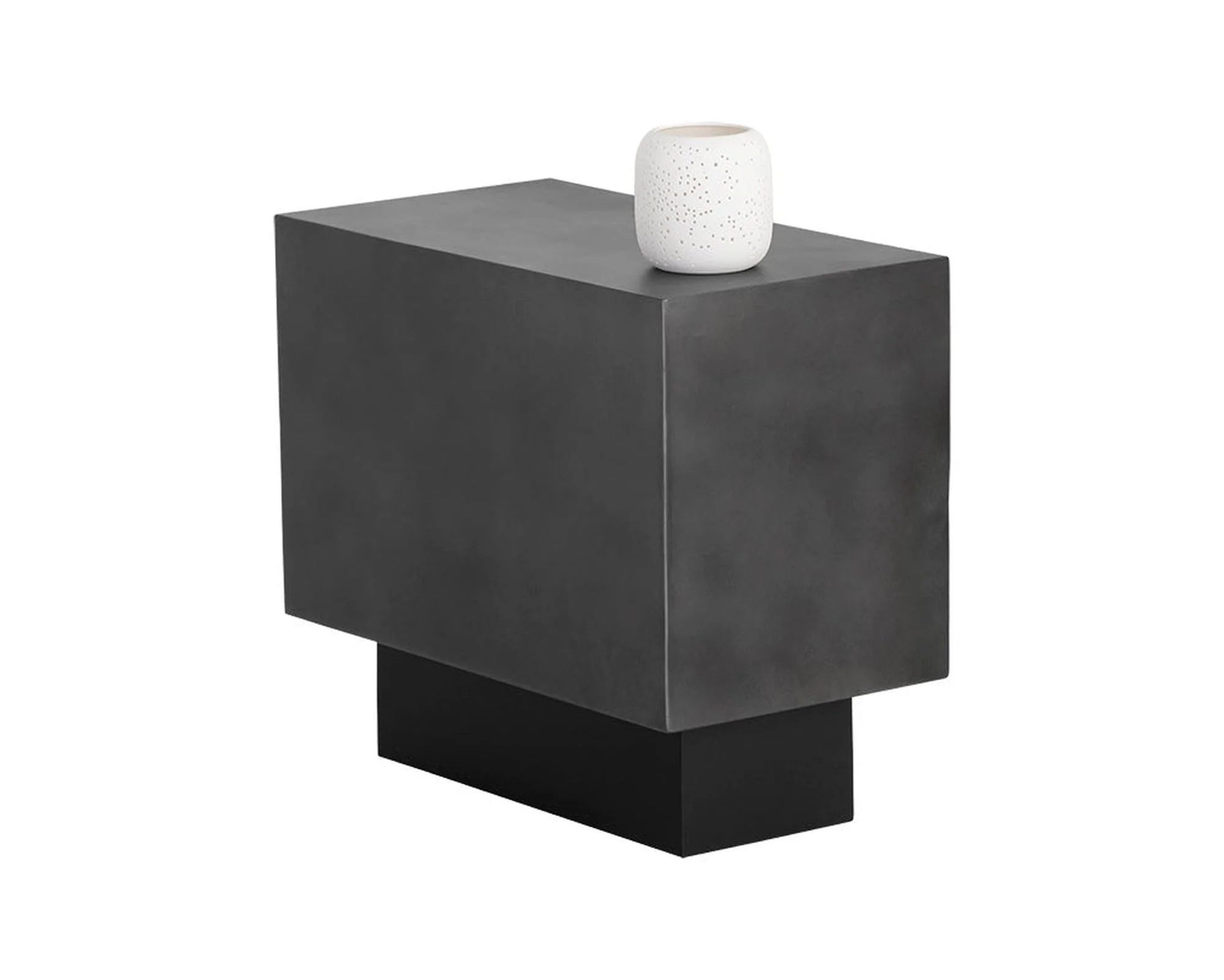 Sunpan Blakely End Table - Gunmetal - Image 3