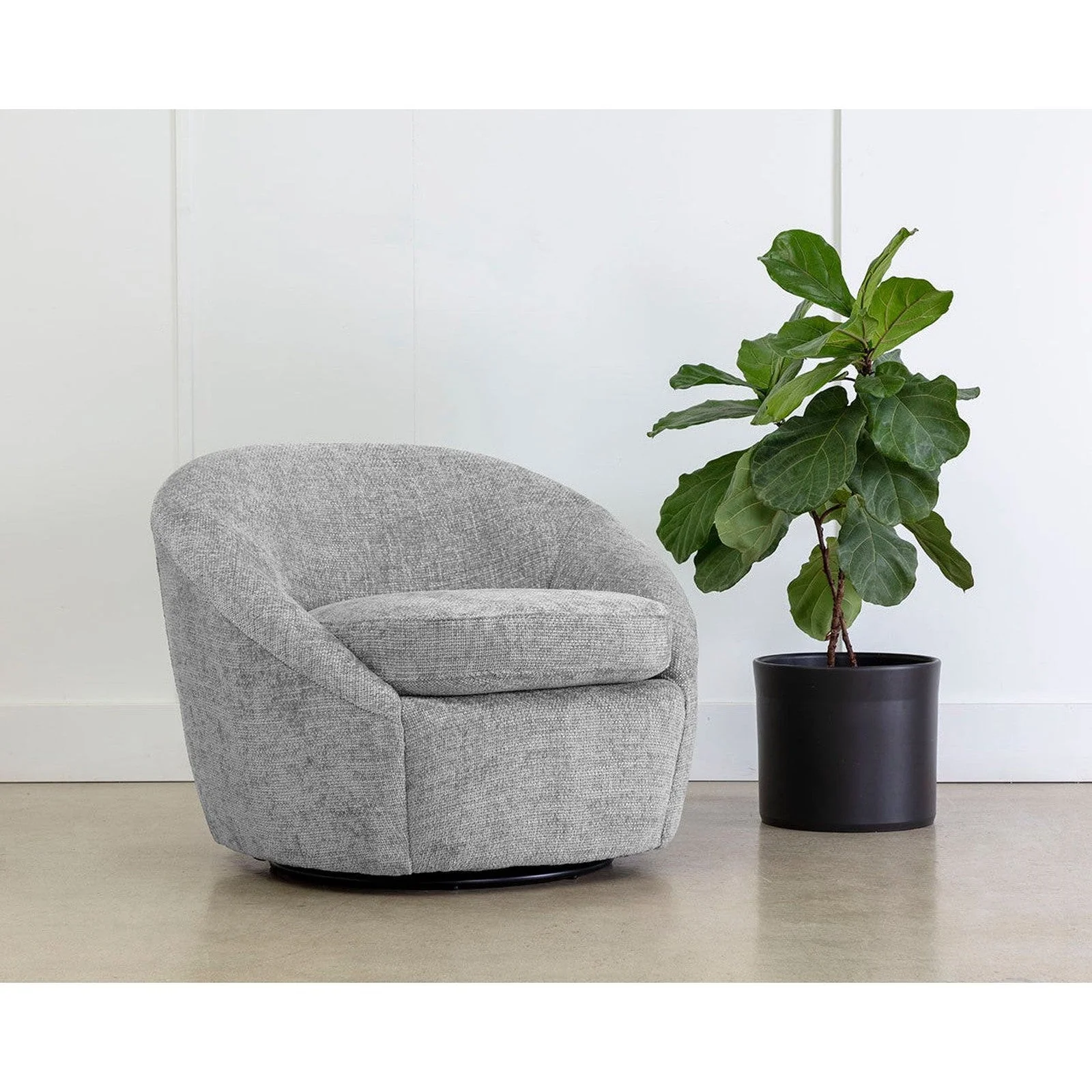 Sunpan Bliss Swivel Lounge Chair - Image 11