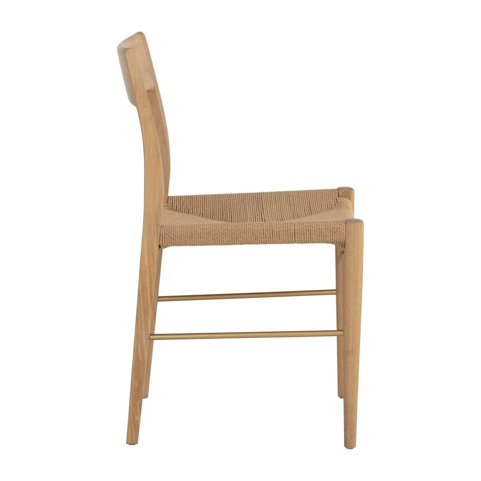 Sunpan Bondi Dining Chair - Light Oak - Set of 2 - Image 2