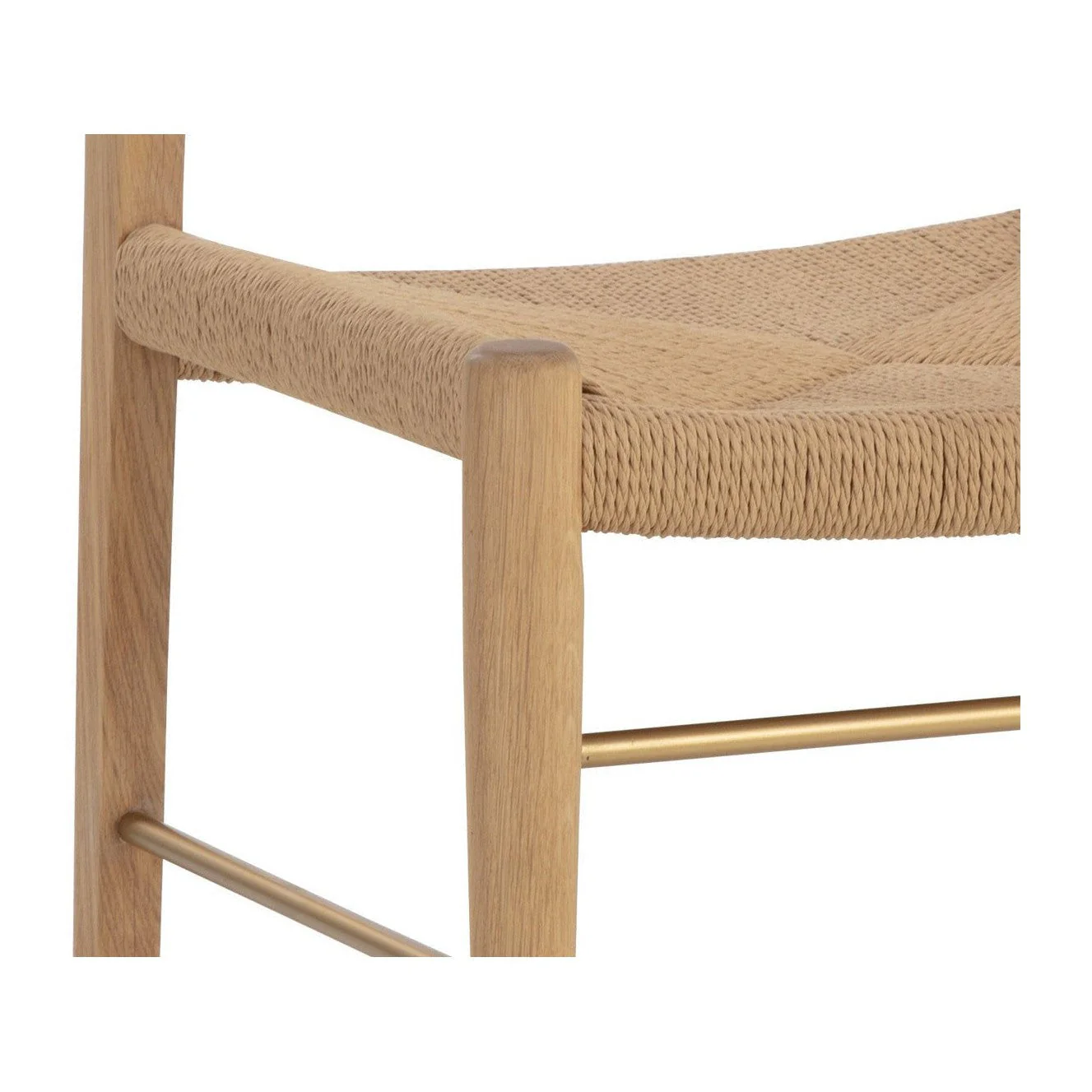 Sunpan Bondi Dining Chair - Light Oak - Set of 2 - Image 5
