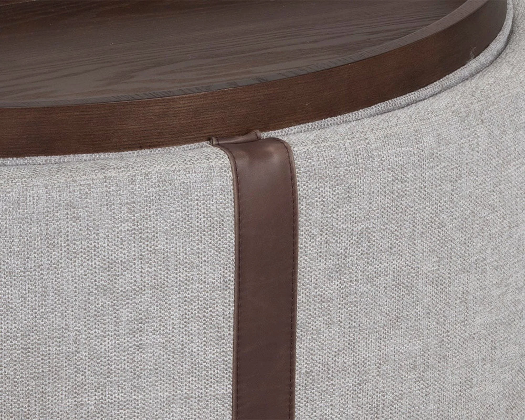Sunpan Borelli Wheeled Storage Ottoman - Image 6