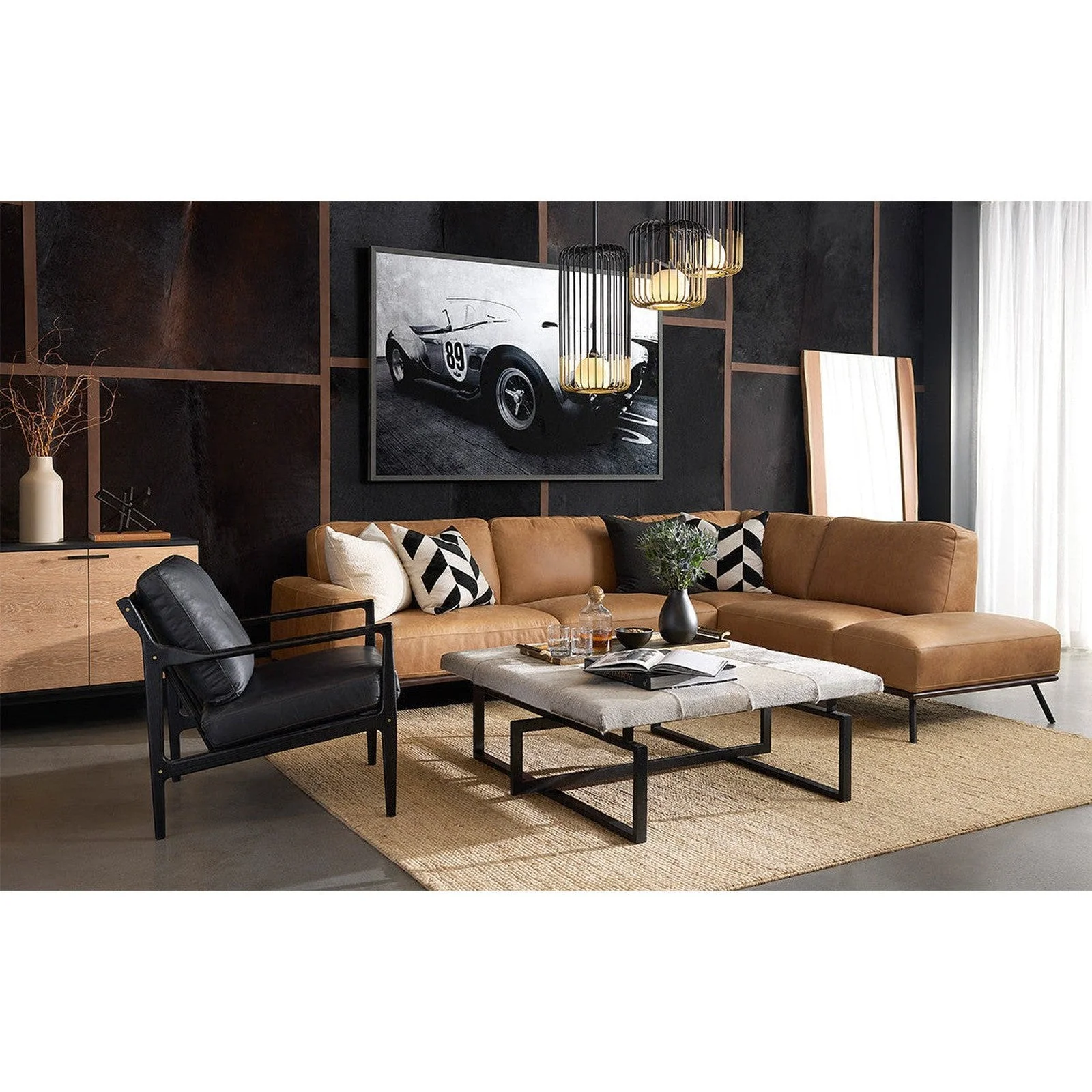 Sunpan Brandi Sofa Chaise - Image 3