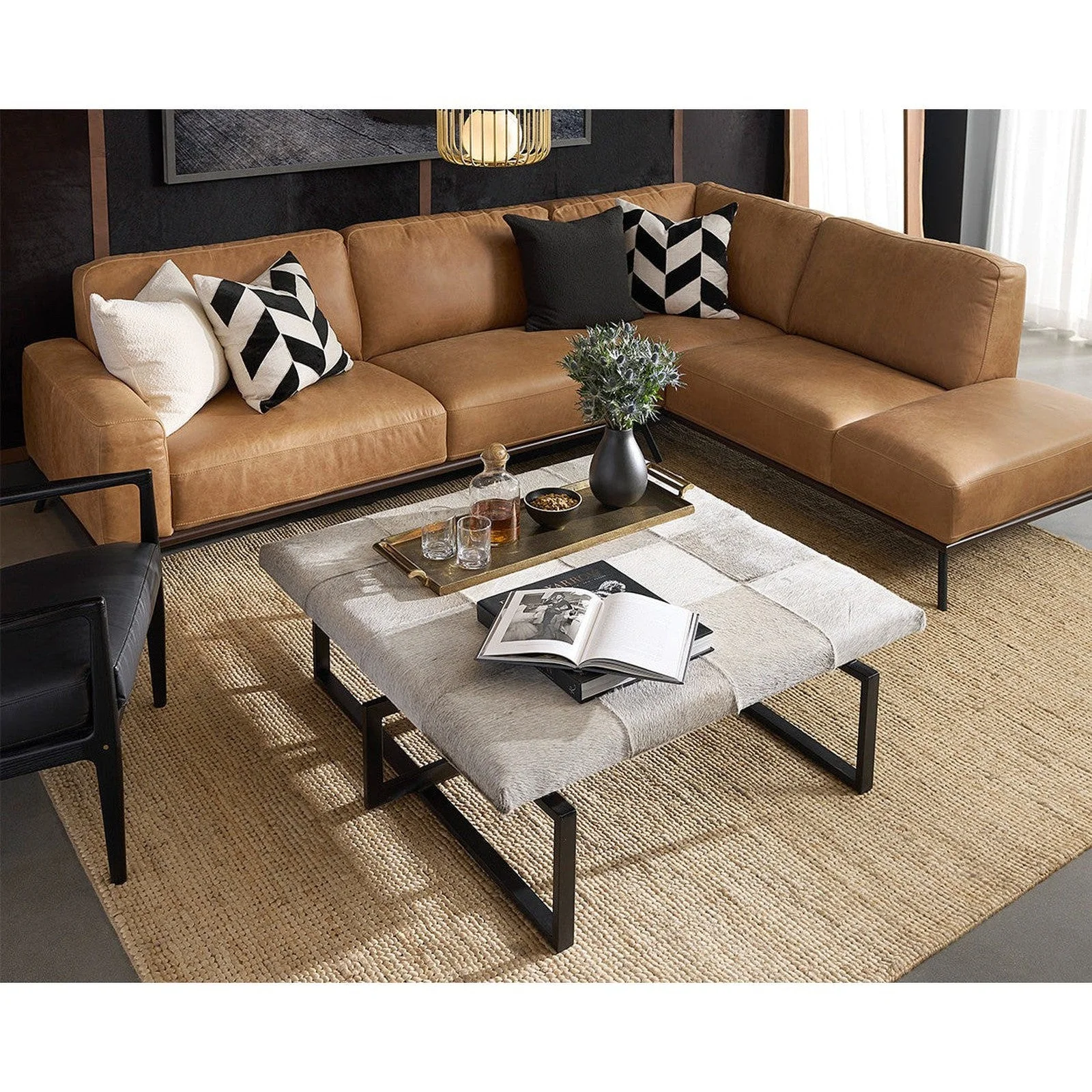 Sunpan Brandi Sofa Chaise - Image 4