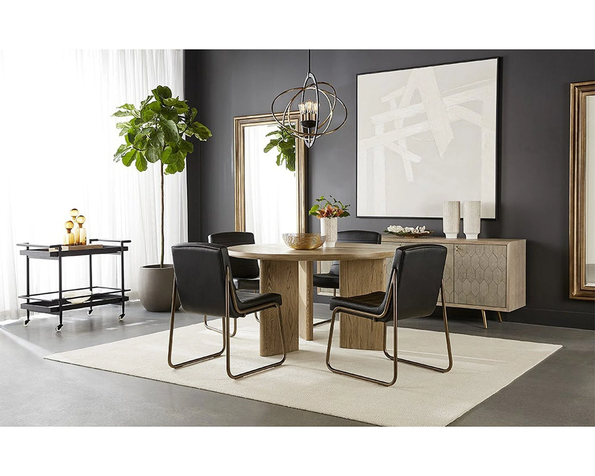Sunpan Breaking Barriers - 60" x 60" - Black Floater Frame - Image 4