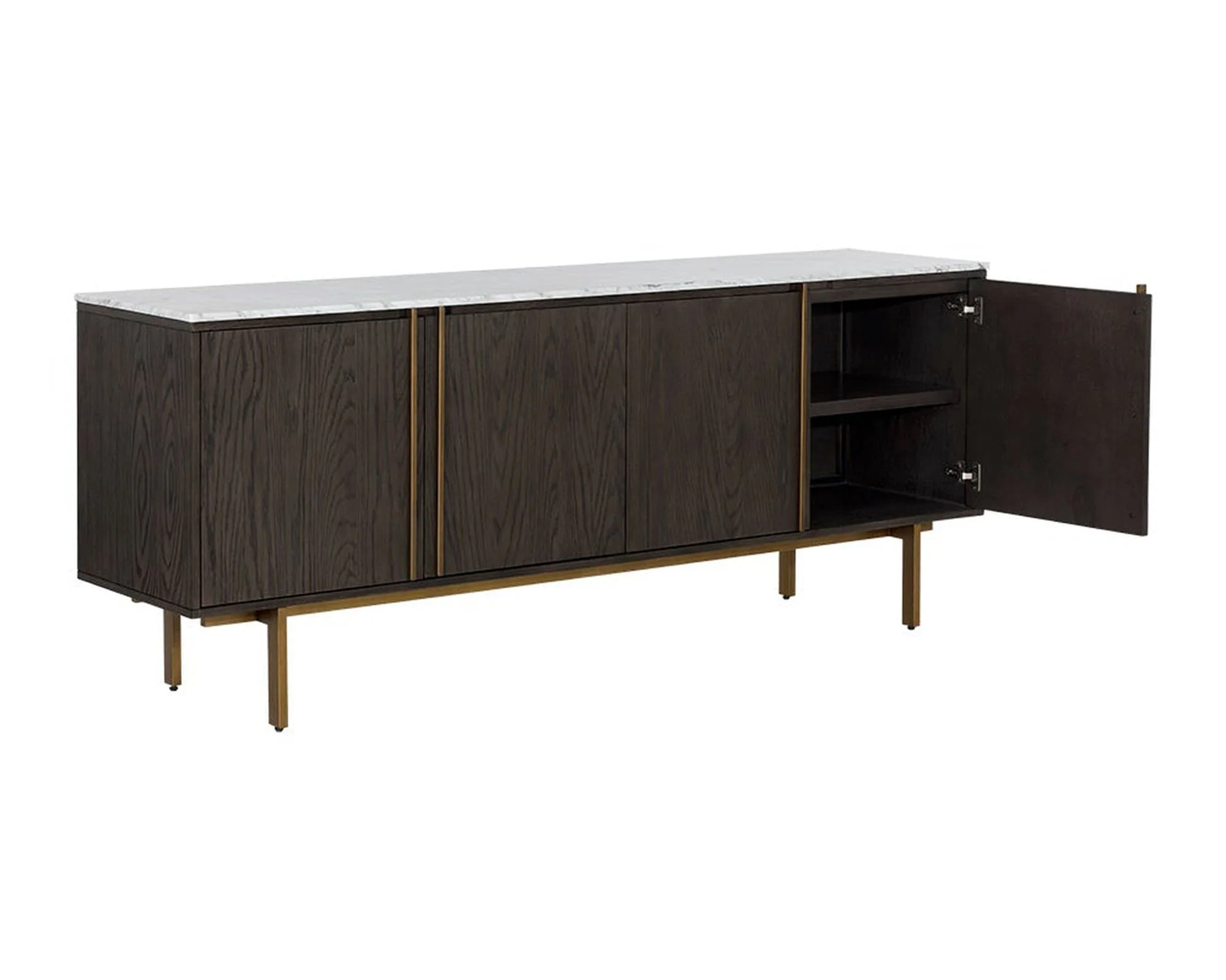 Sunpan Briar Sideboard - Dark Brown Clearance - Image 3