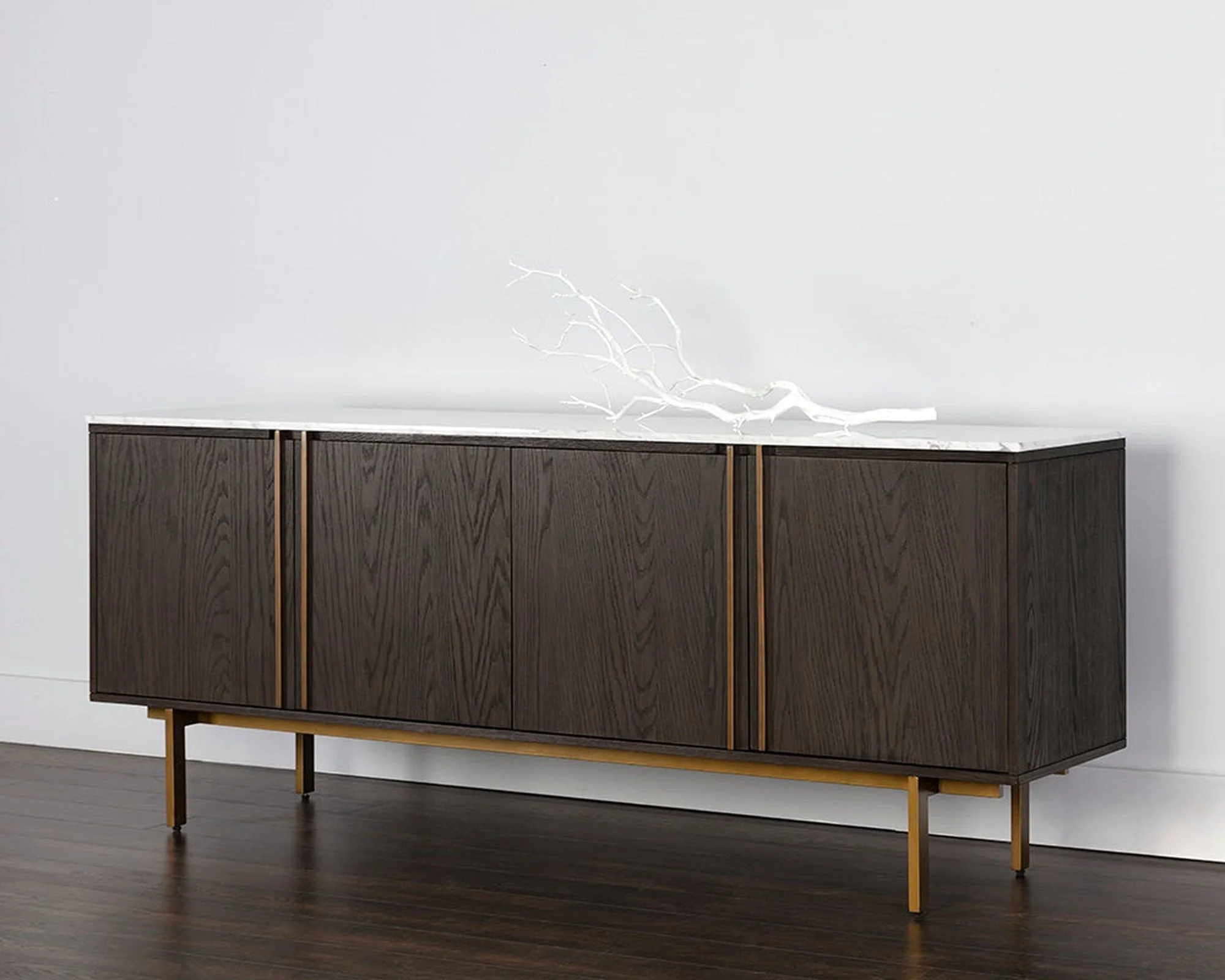 Sunpan Briar Sideboard - Dark Brown Clearance - Image 6