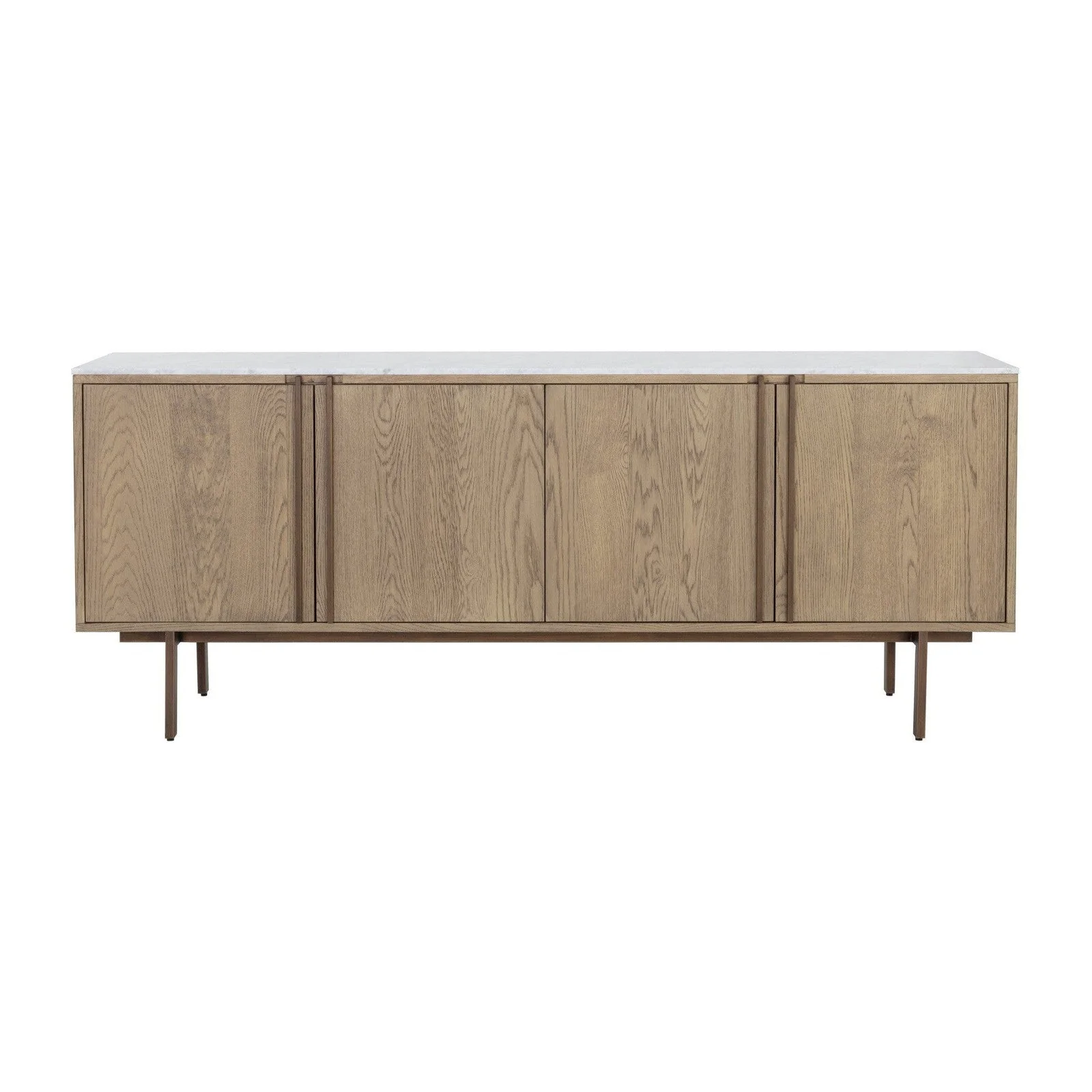 Sunpan Briar Sideboard - Weathered Oak Clearance - Image 3
