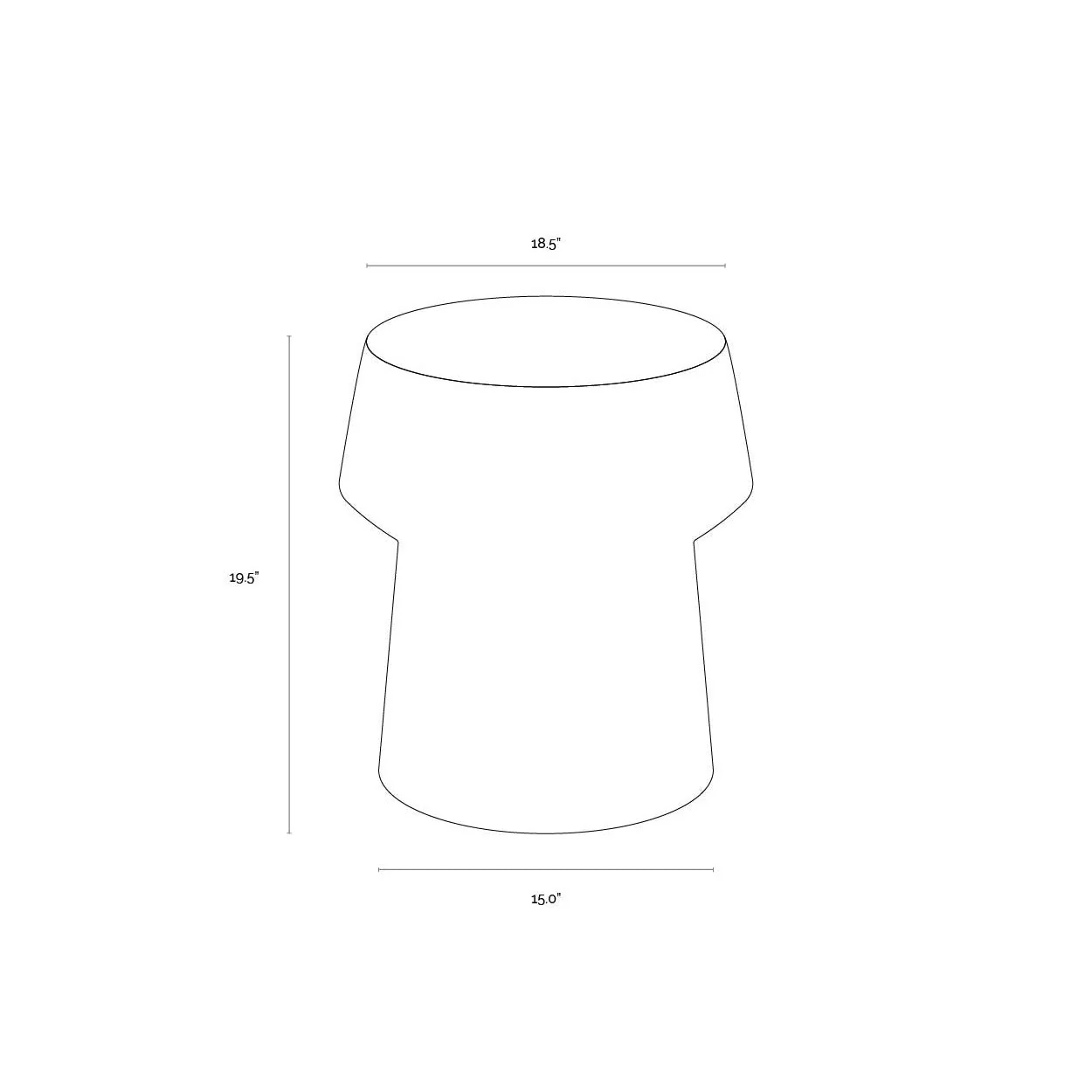 Sunpan Brie End Table - Image 6