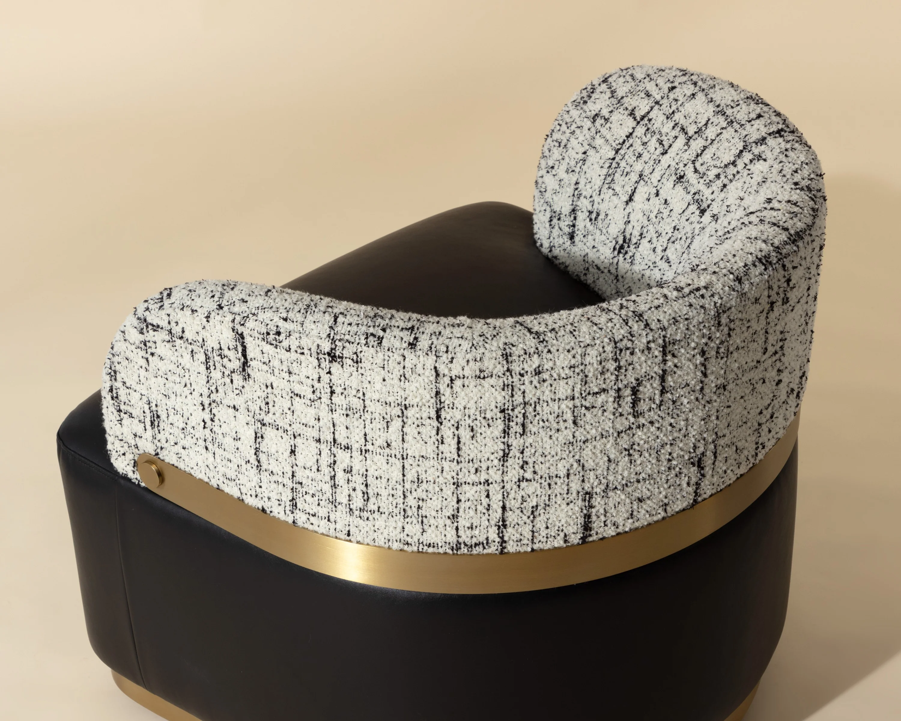 Sunpan Brinda Swivel Lounge Chair - Image 2