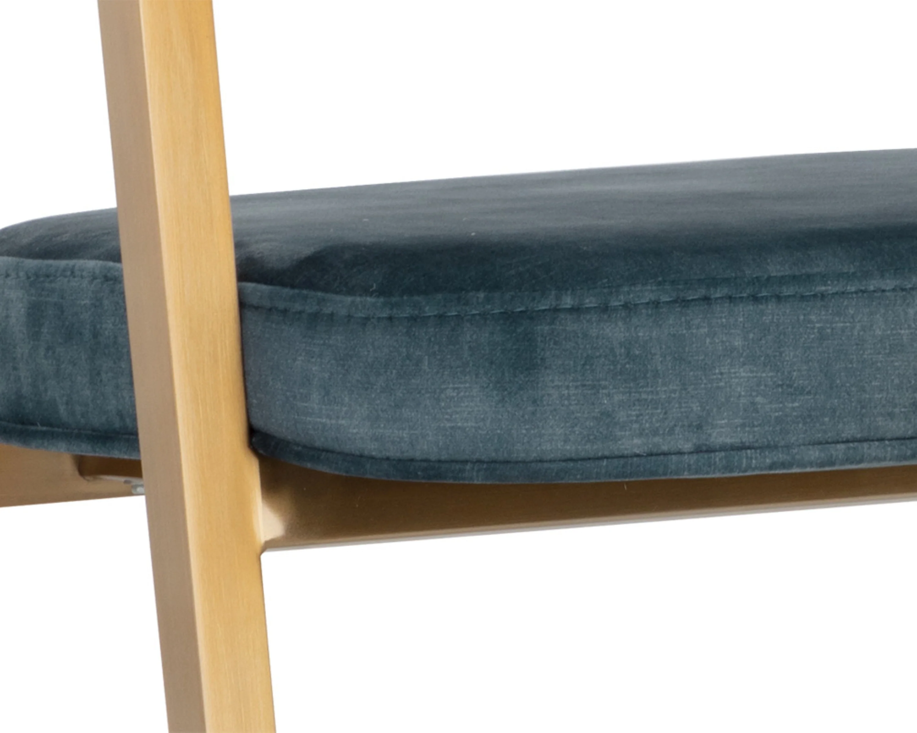 Sunpan Burgos Dining Armchair - Nono Petrol - Image 7