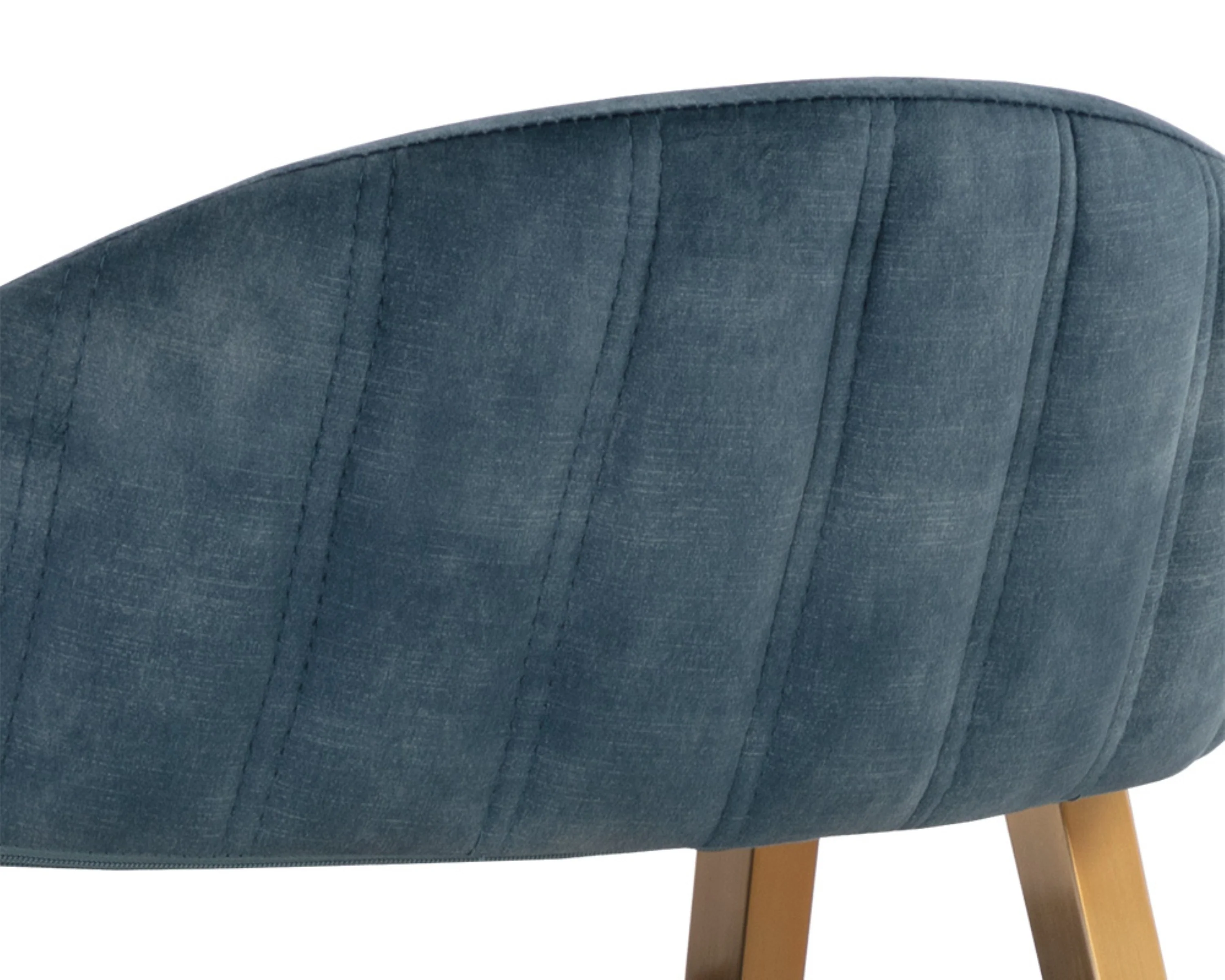 Sunpan Burgos Dining Armchair - Nono Petrol - Image 9