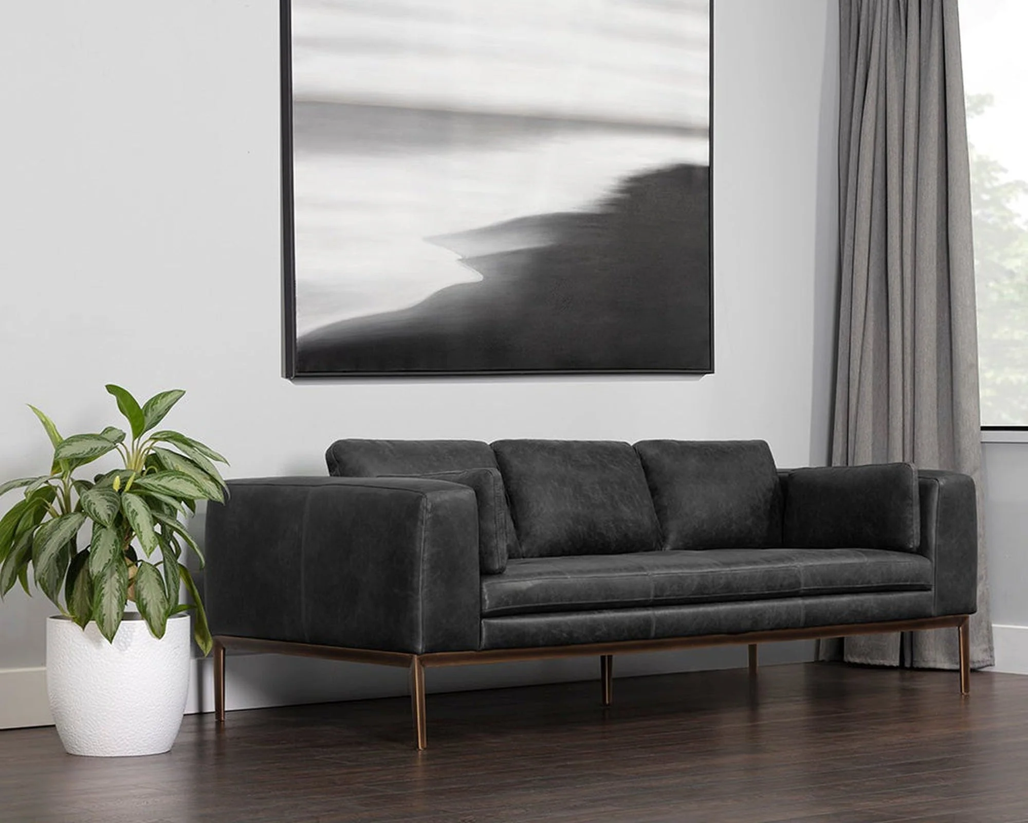 Sunpan Burr Sofa - Image 21