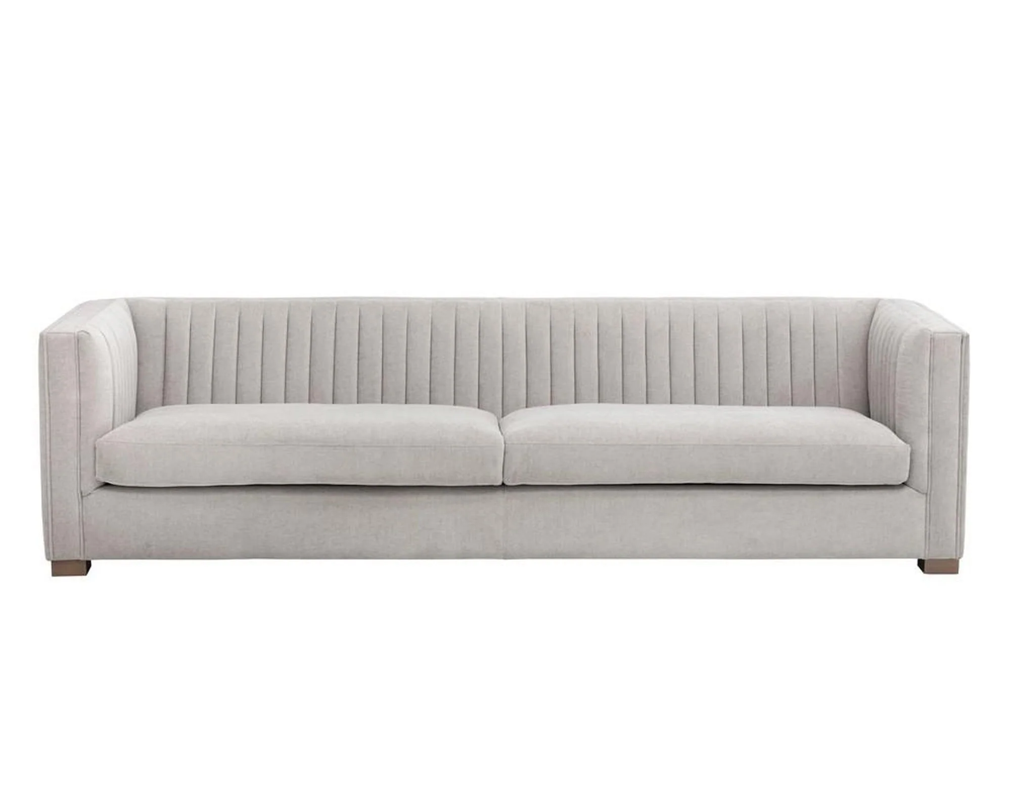 Sunpan Caitlin Sofa - Hemingway Silver Clearance - Image 2