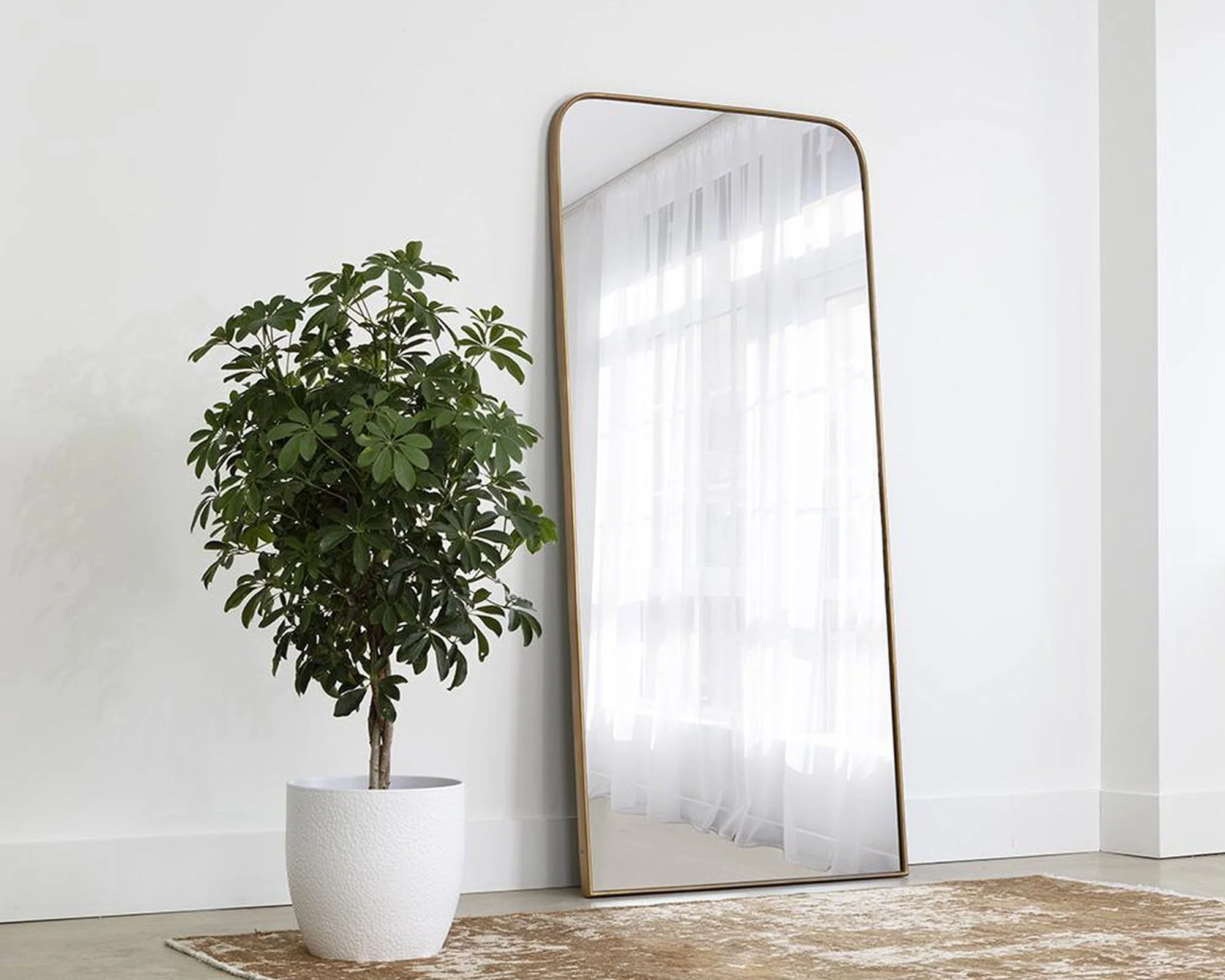 Sunpan Calabasas Floor Mirror - Image 10