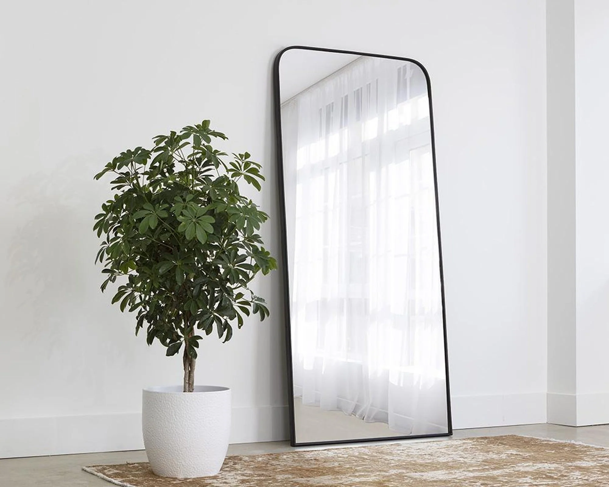 Sunpan Calabasas Floor Mirror - Image 5