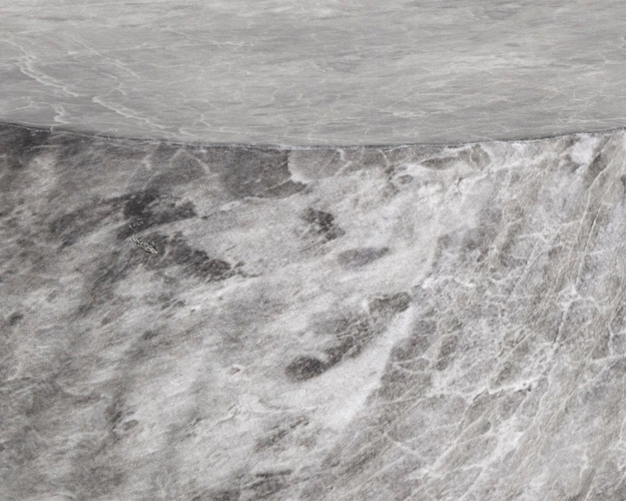 Sunpan Cara End Table Marble Look - Image 4