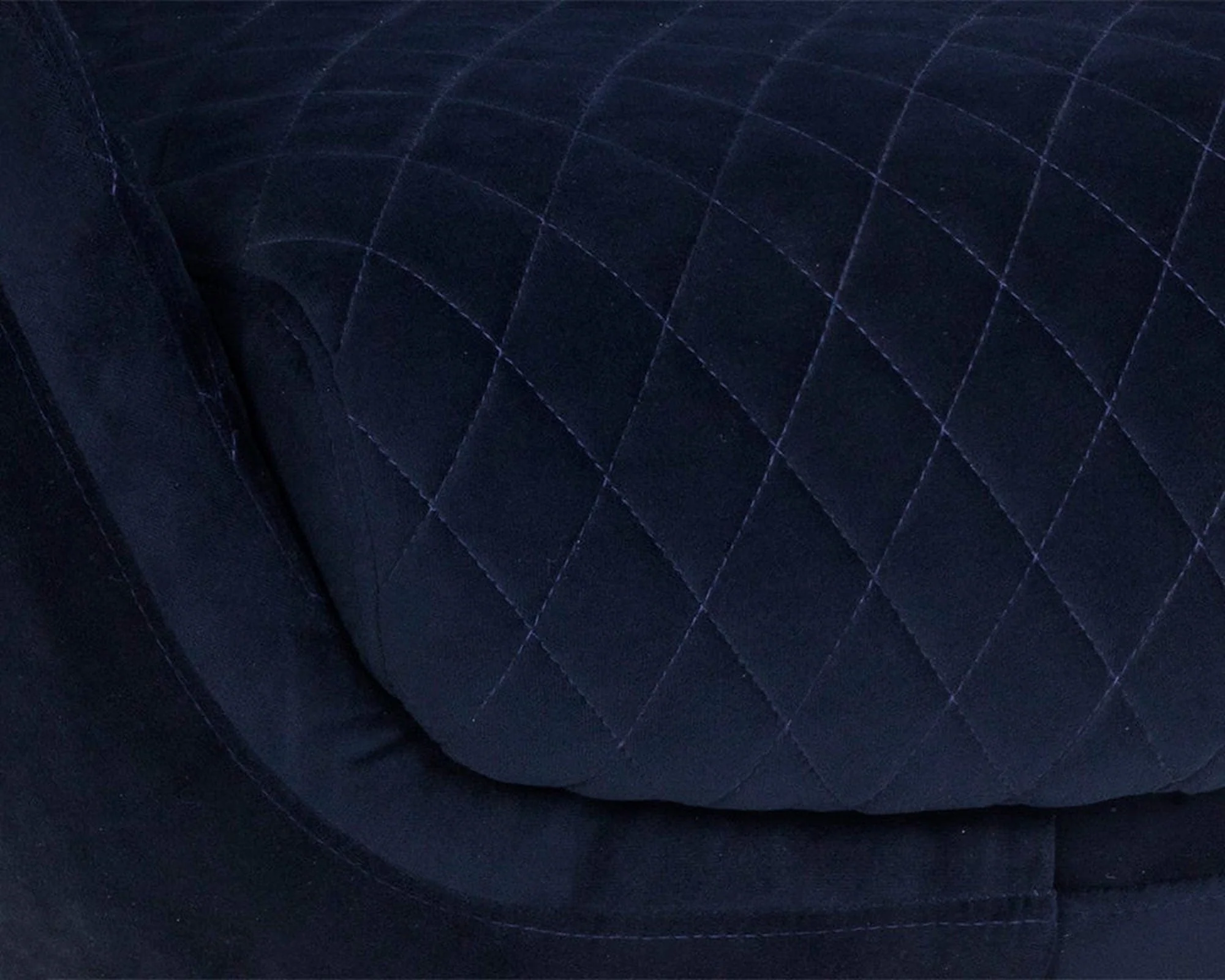 Sunpan Carine Swivel Lounge Chair - Abbington Navy - Image 5