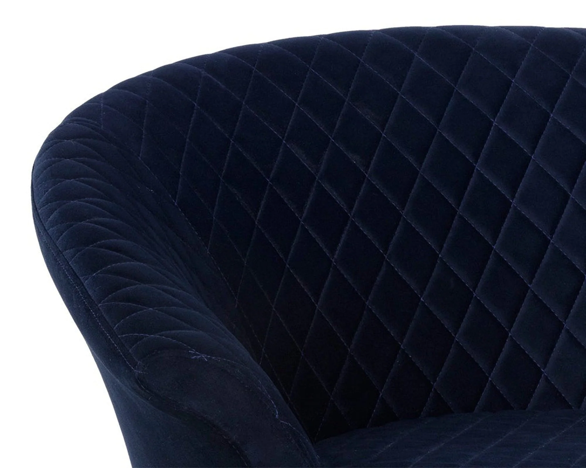 Sunpan Carine Swivel Lounge Chair - Abbington Navy - Image 6