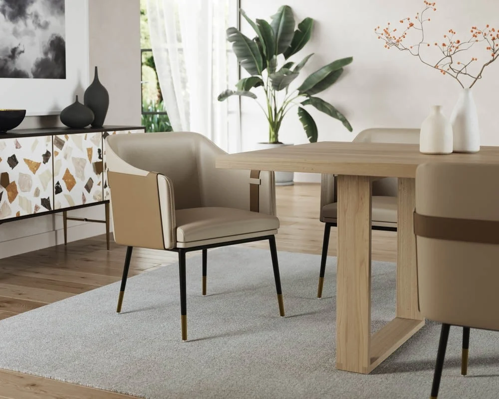 Sunpan Carter Dining Armchair - Image 9