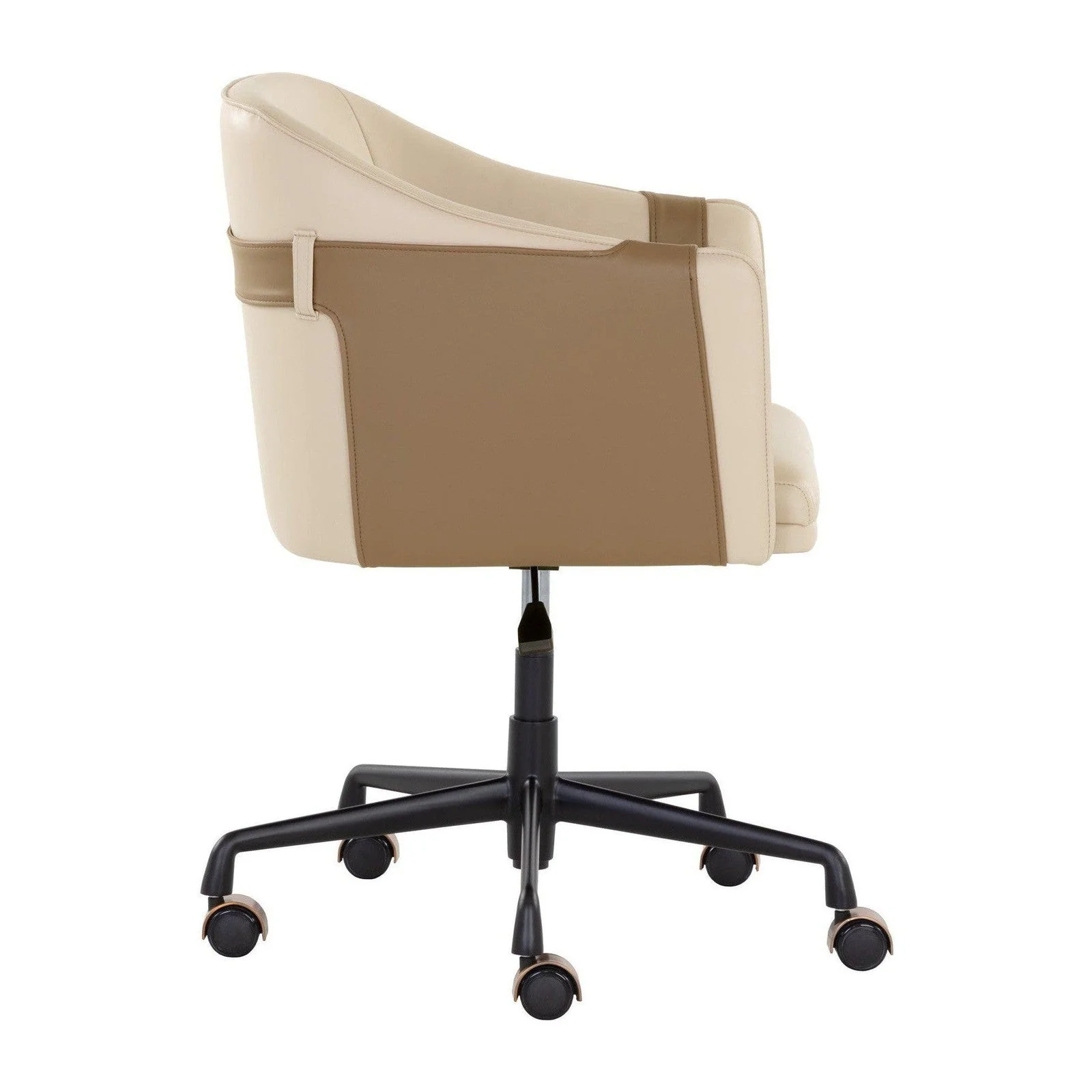 Sunpan Carter Office Chair - Napa Beige / Napa Tan - Image 3