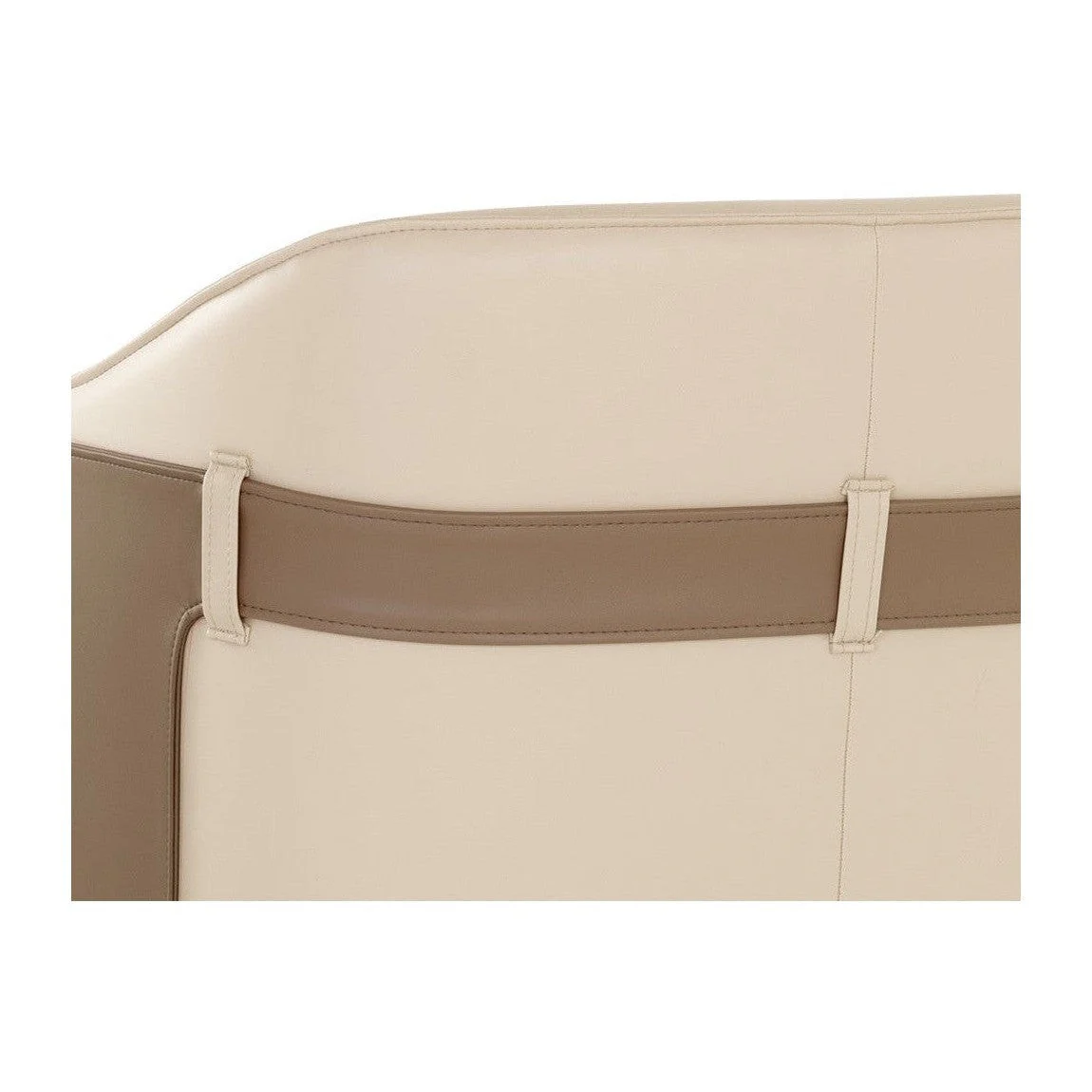 Sunpan Carter Office Chair - Napa Beige / Napa Tan - Image 6