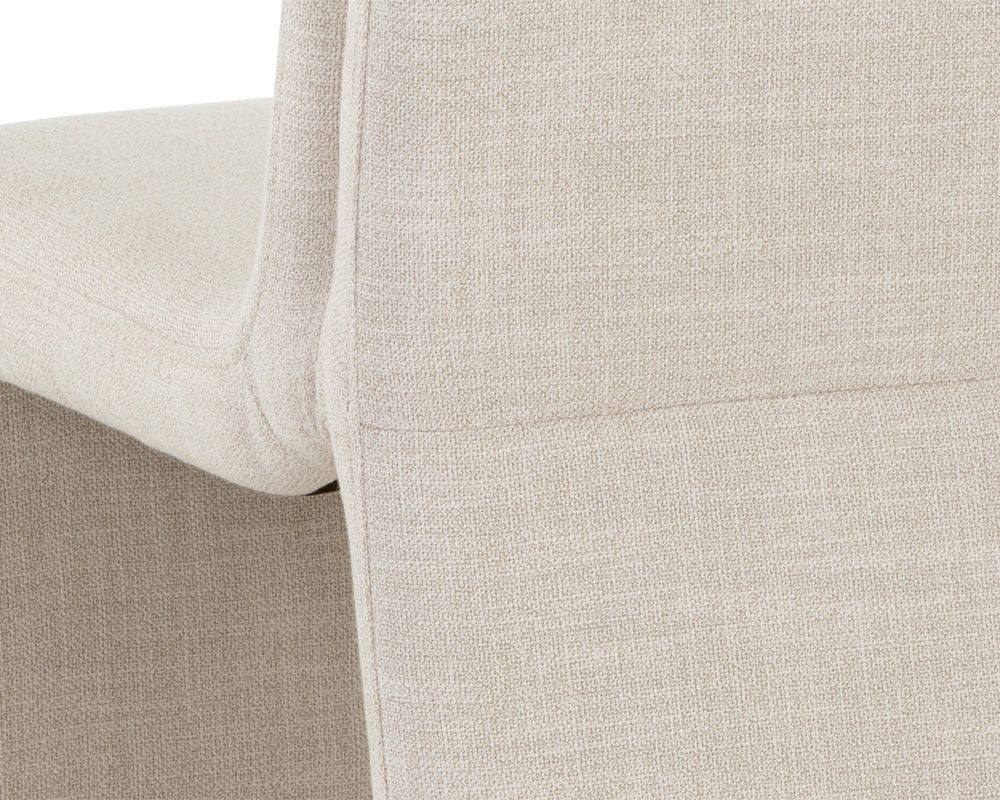 Sunpan Cascata Dining Chair - Effie Linen - Image 8