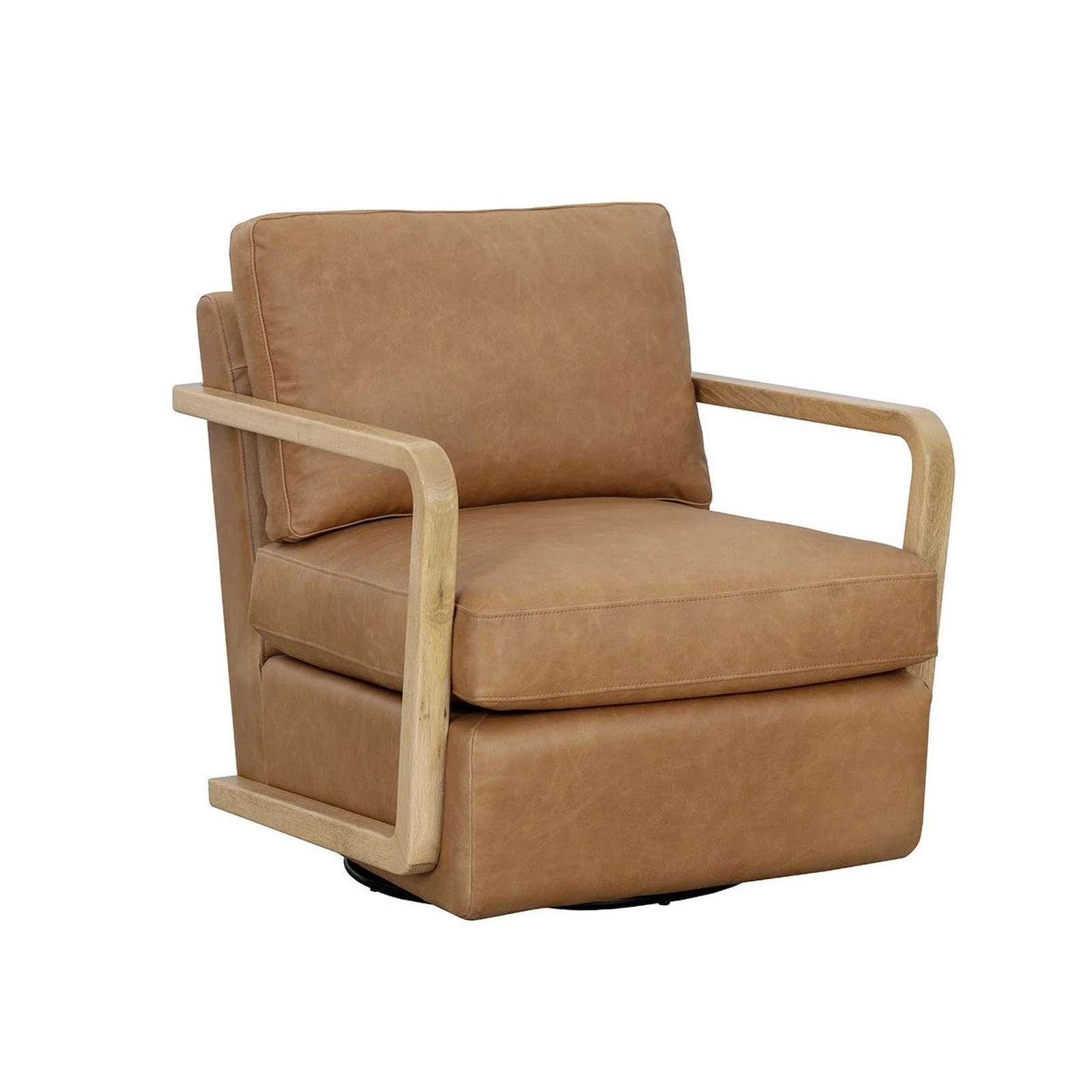 Sunpan Castell Swivel Lounge Chair - Image 11