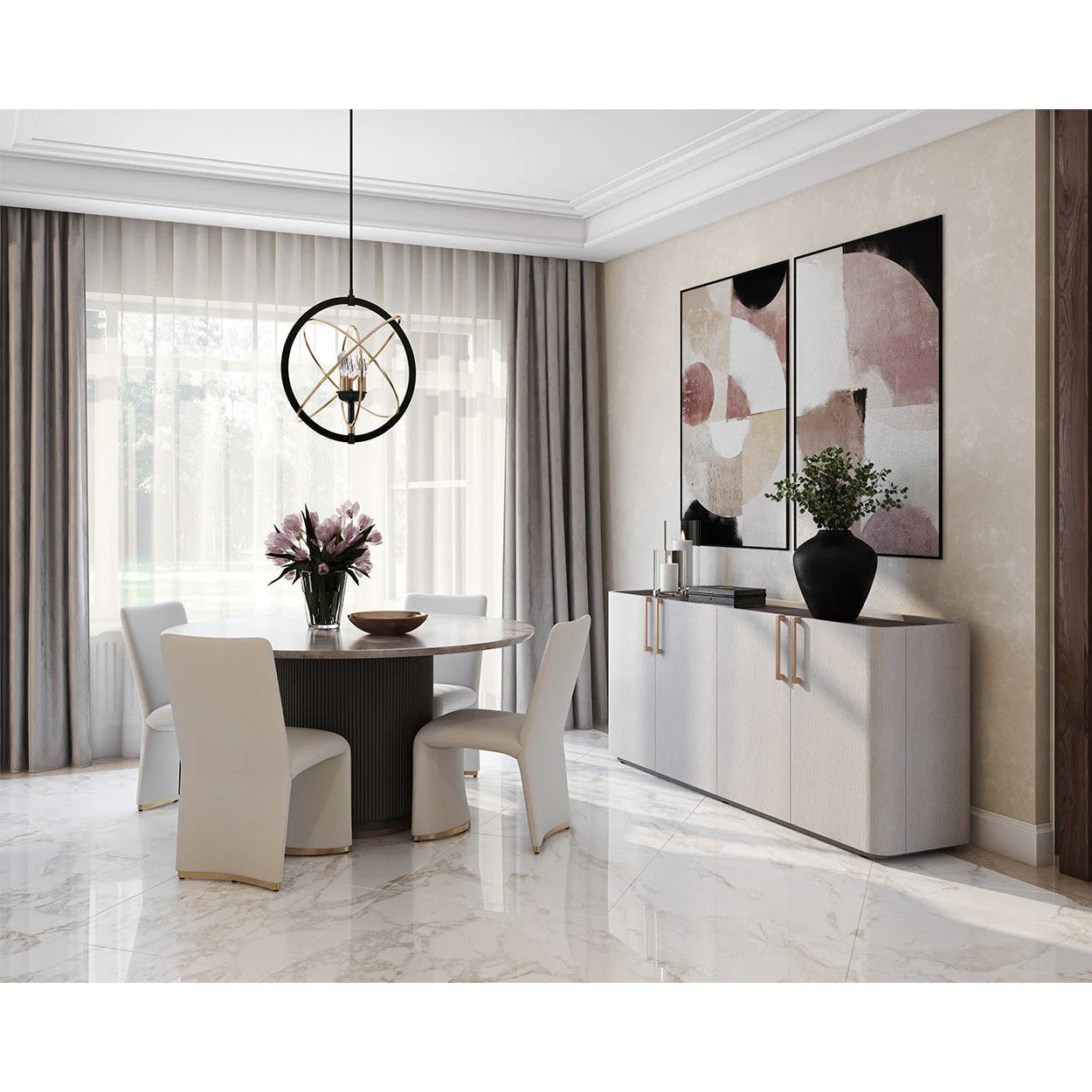 Sunpan Cataldi Dining Table - Image 3