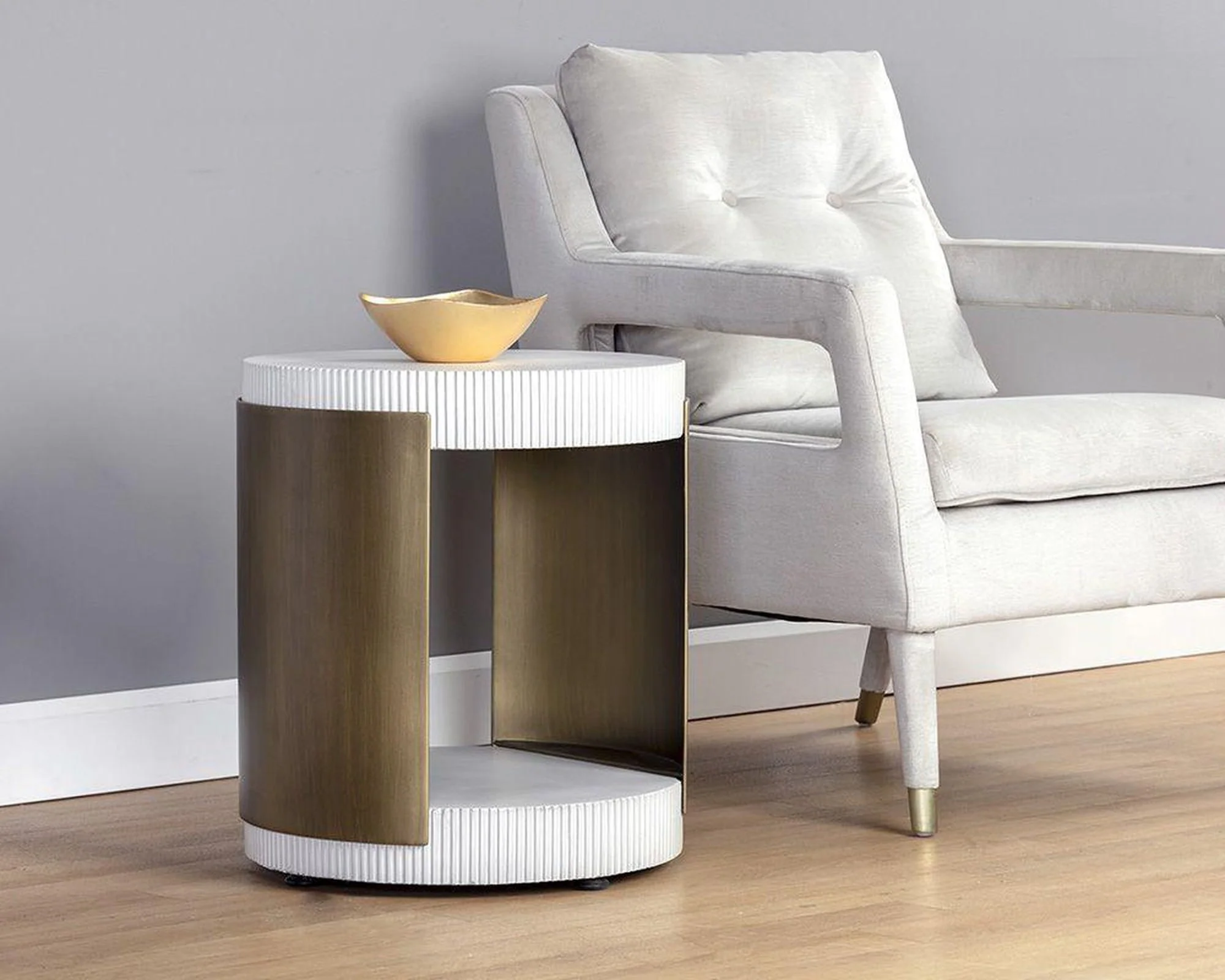 Sunpan Cavette End Table - Image 3