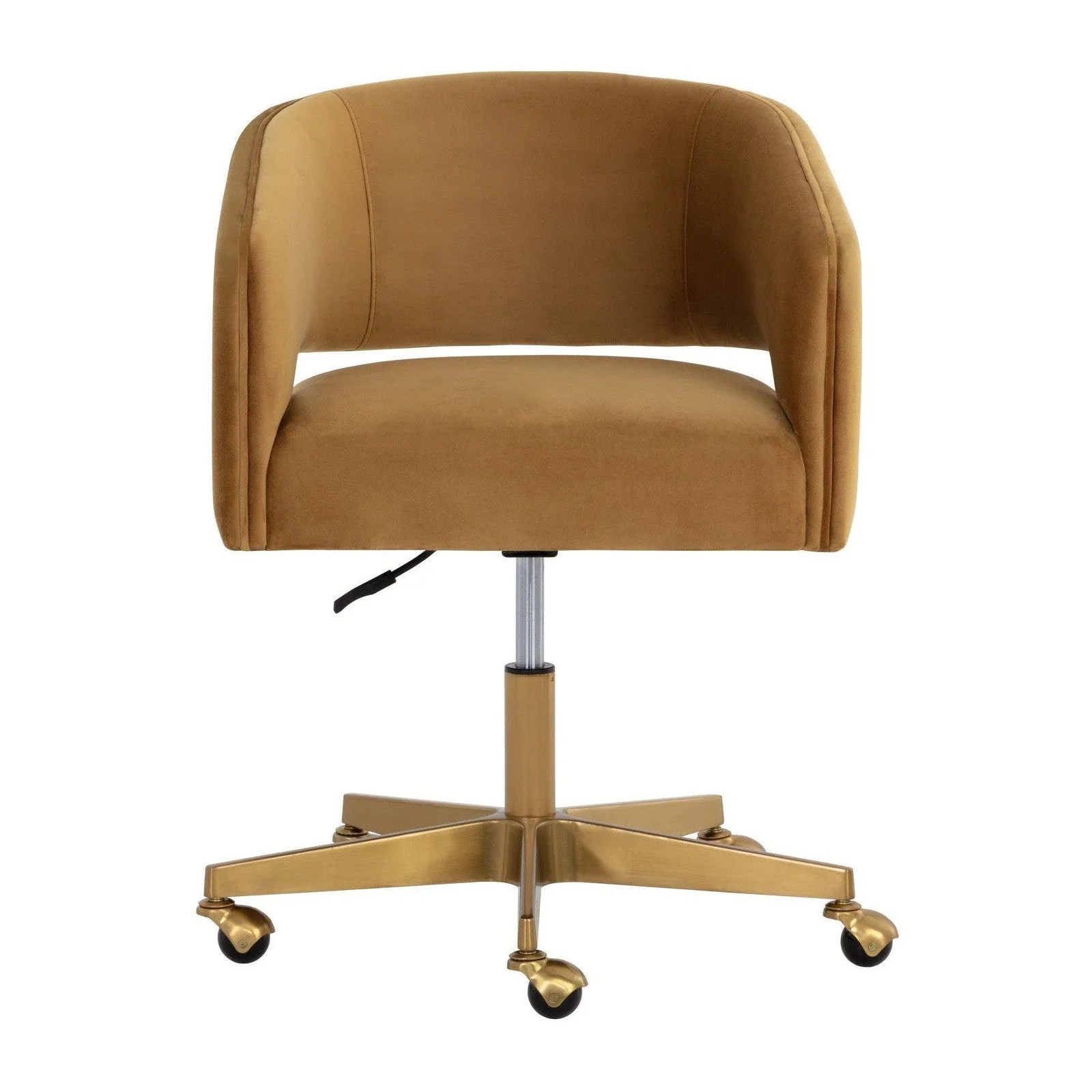 Sunpan Claren Office Chair - Gold Sky - Image 2