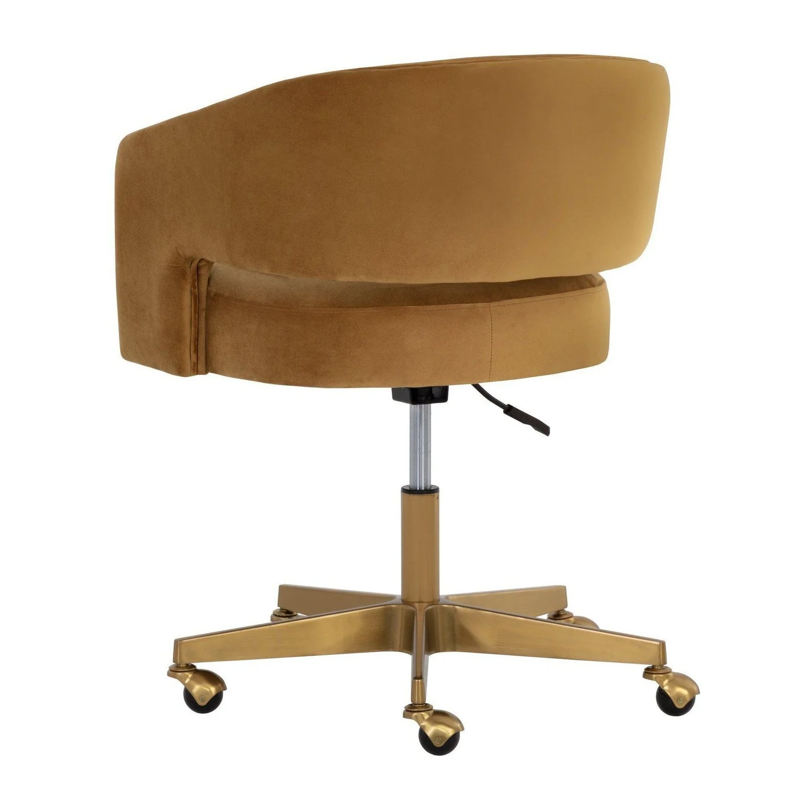 Sunpan Claren Office Chair - Gold Sky - Image 3