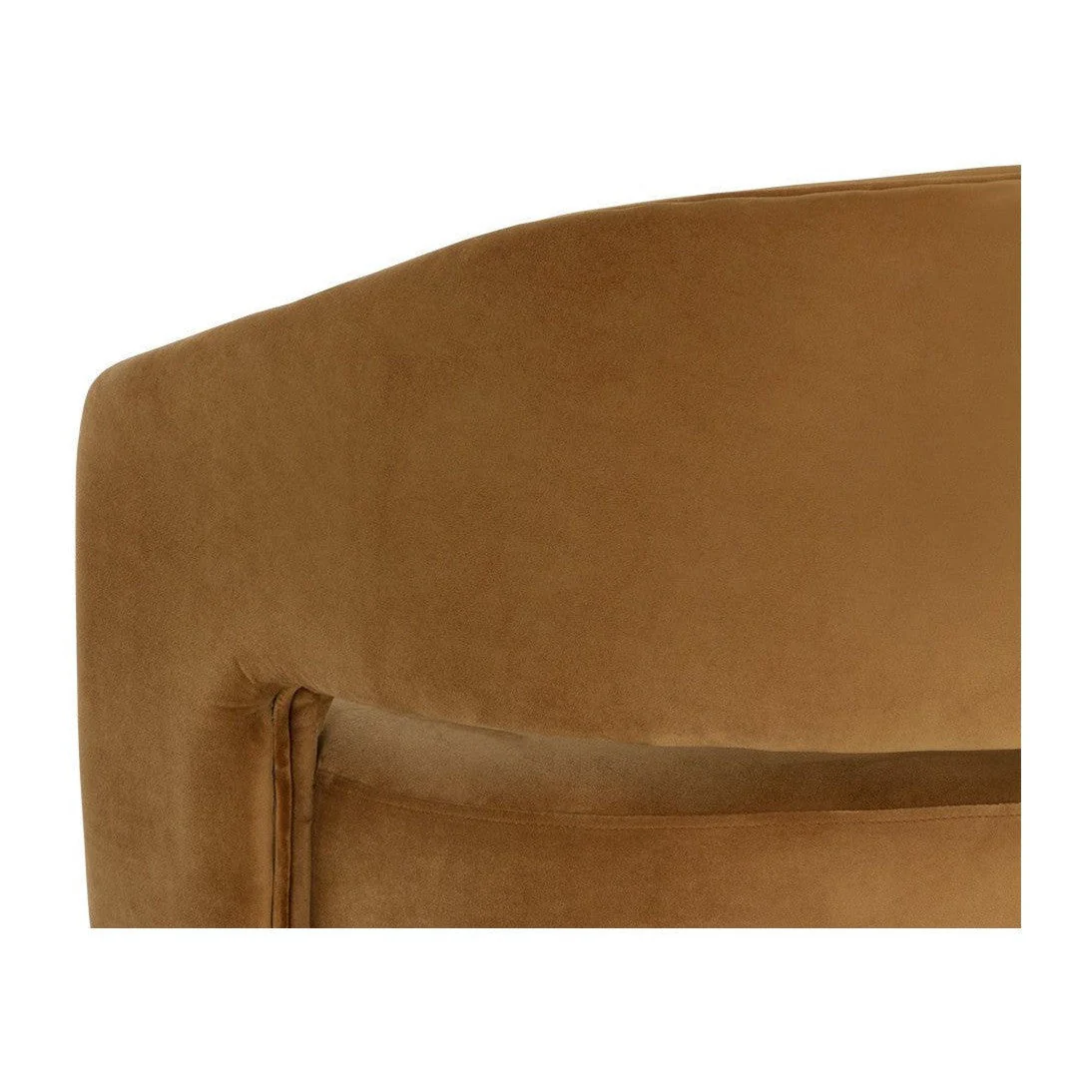 Sunpan Claren Office Chair - Gold Sky - Image 4