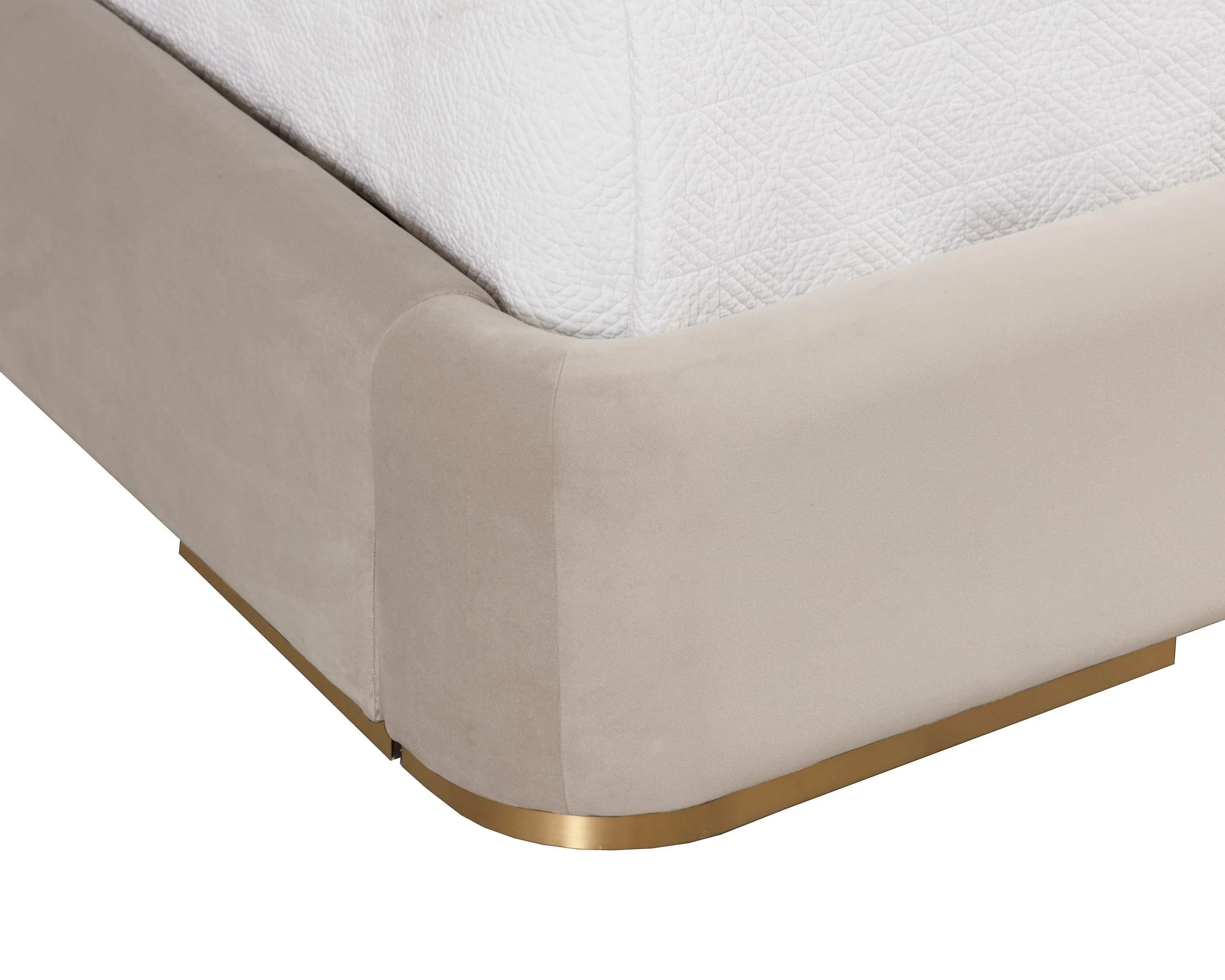 Sunpan Clarimond Bed - King - Hailey Moon / Meg Taupe - Image 3