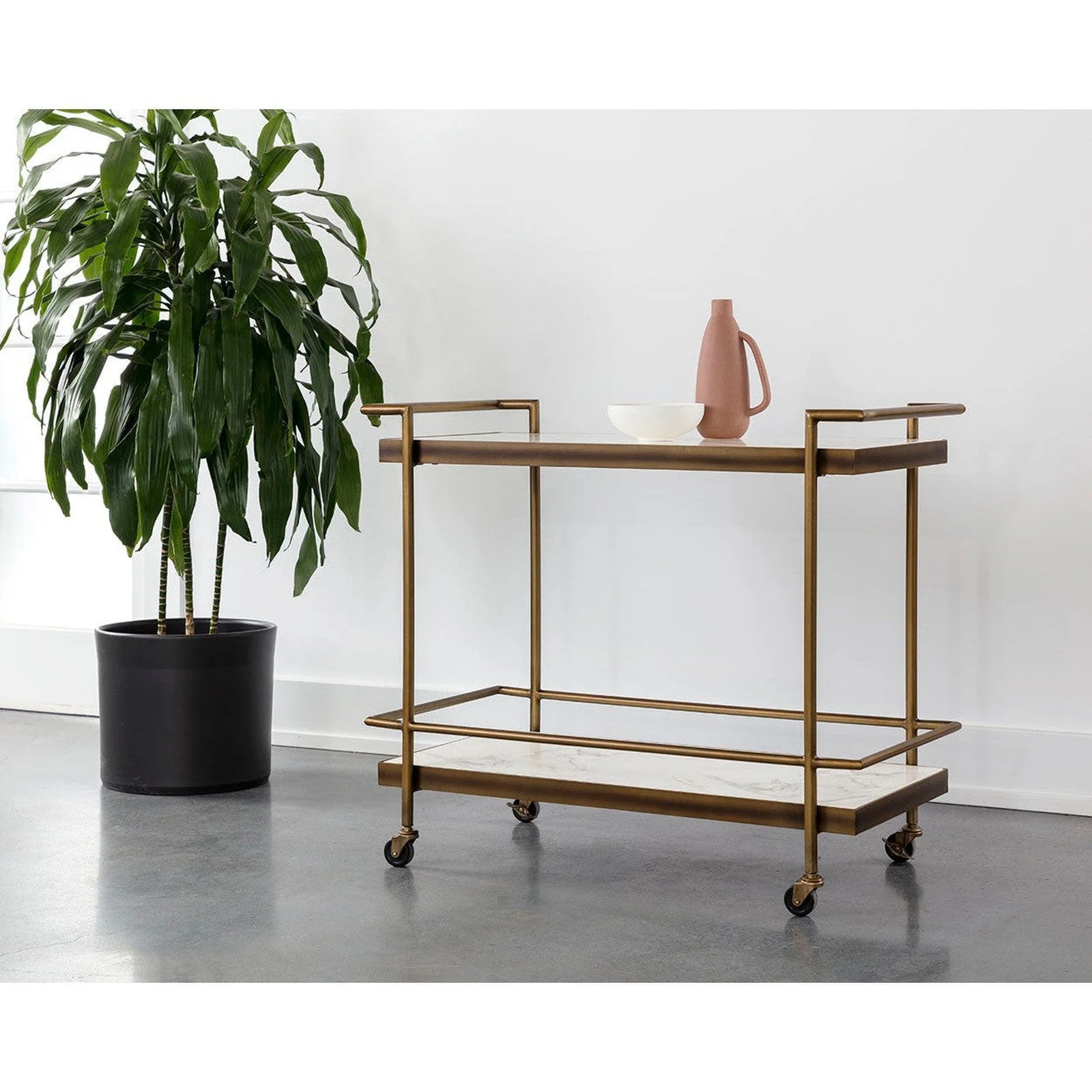 Sunpan Contardi Bar Cart - Image 2