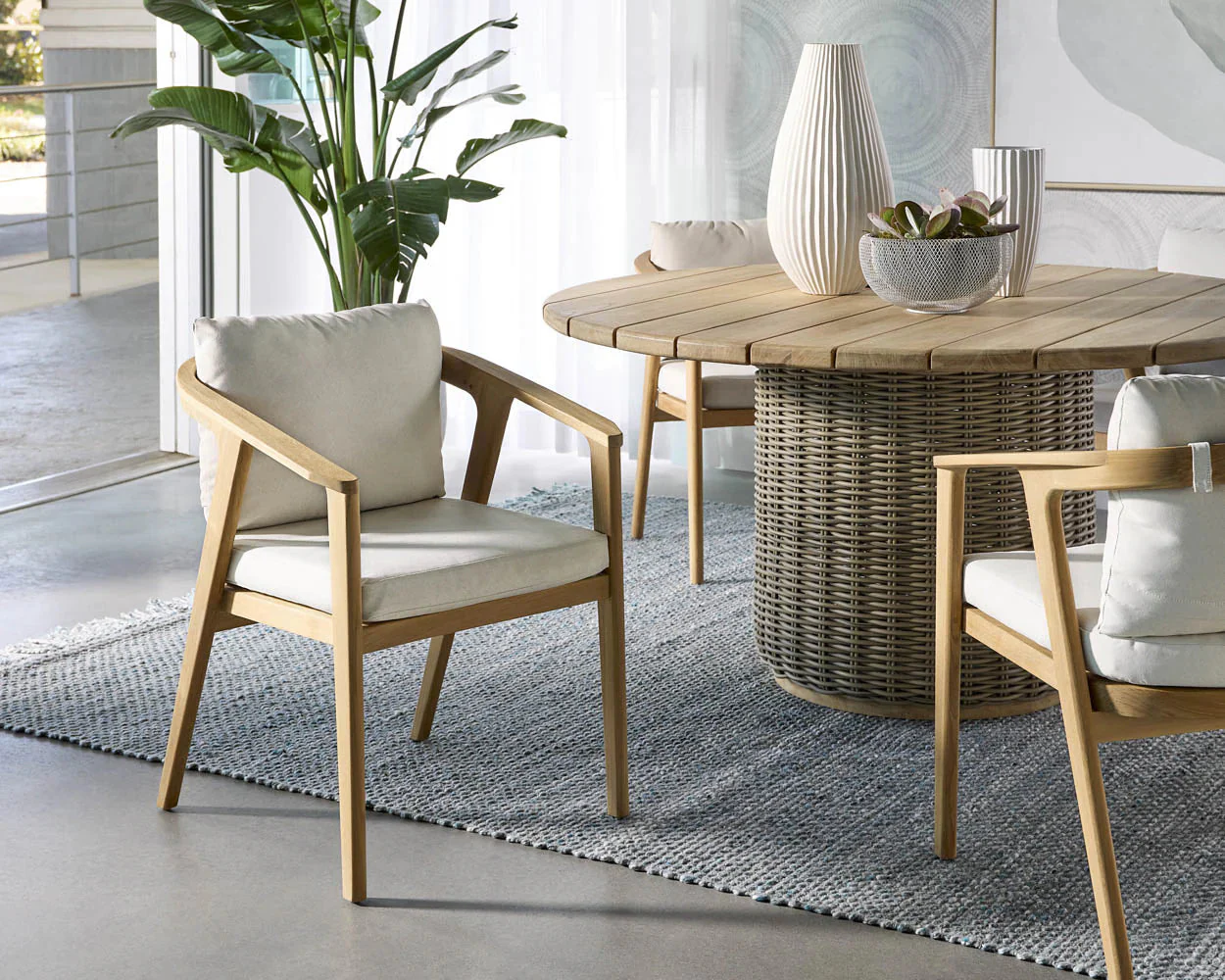 Sunpan Coraline Dining Armchair Clearance - Image 2