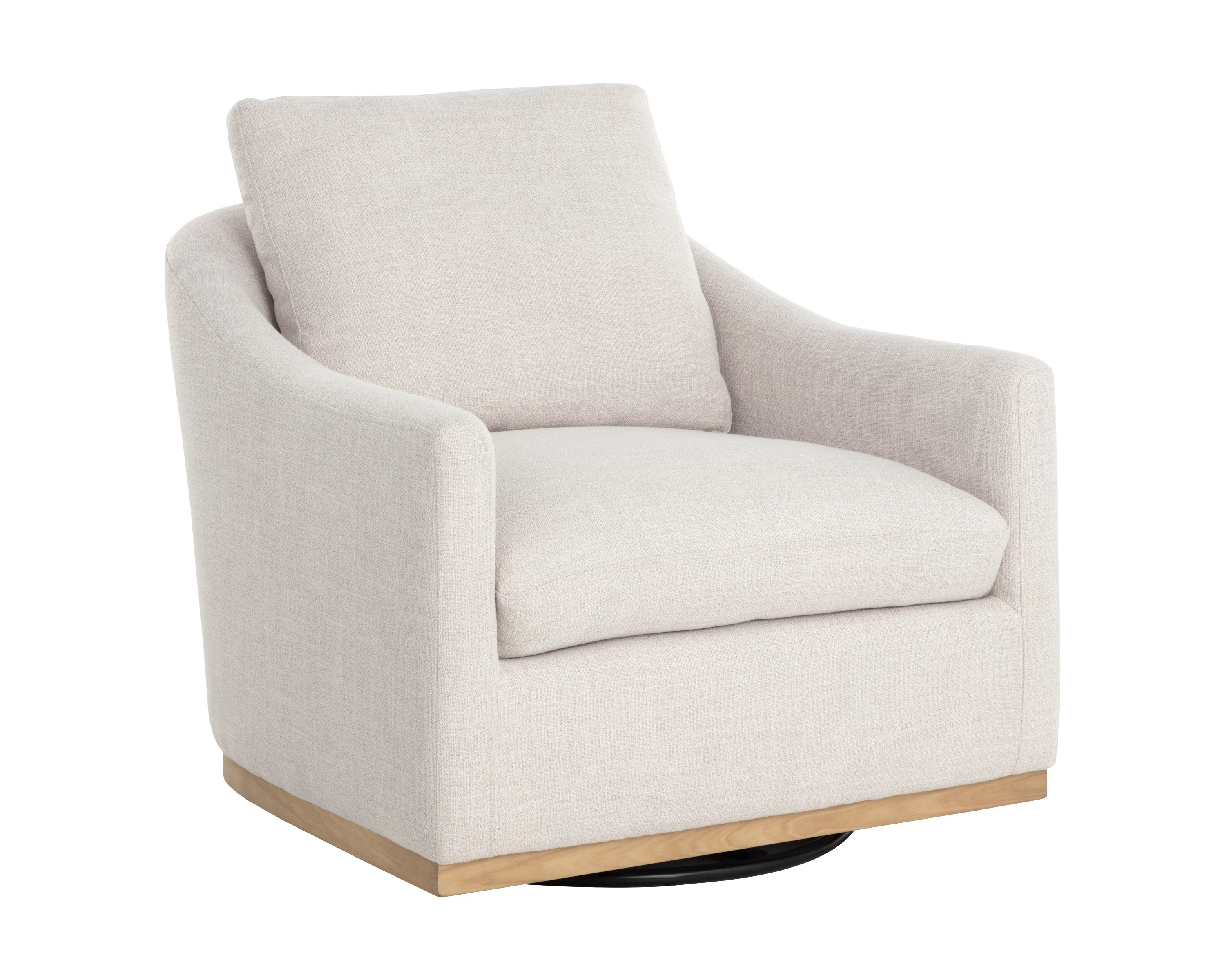 Sunpan Corbin Swivel Lounge Chair - Image 6