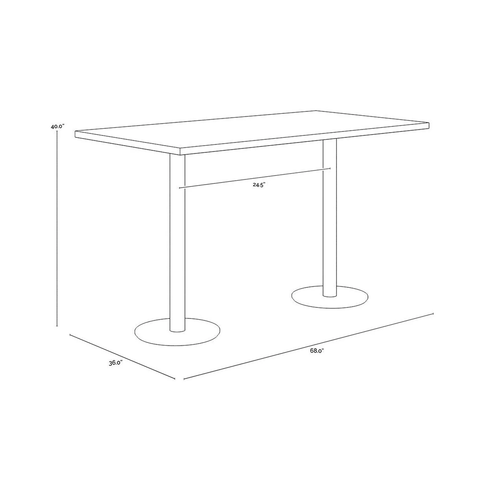 Sunpan Corina Bar Table - Image 9