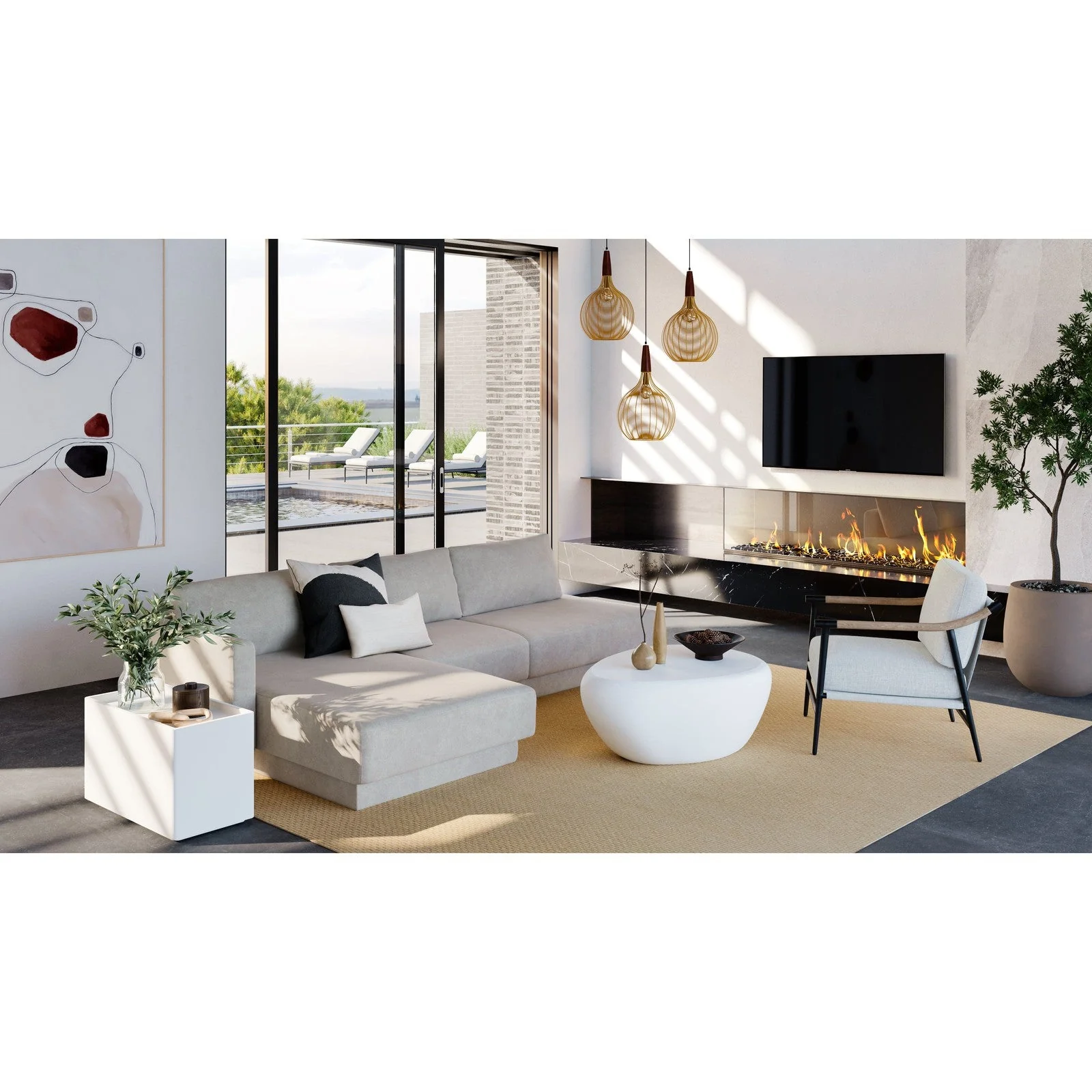 Sunpan Corvo Coffee Table - Image 14