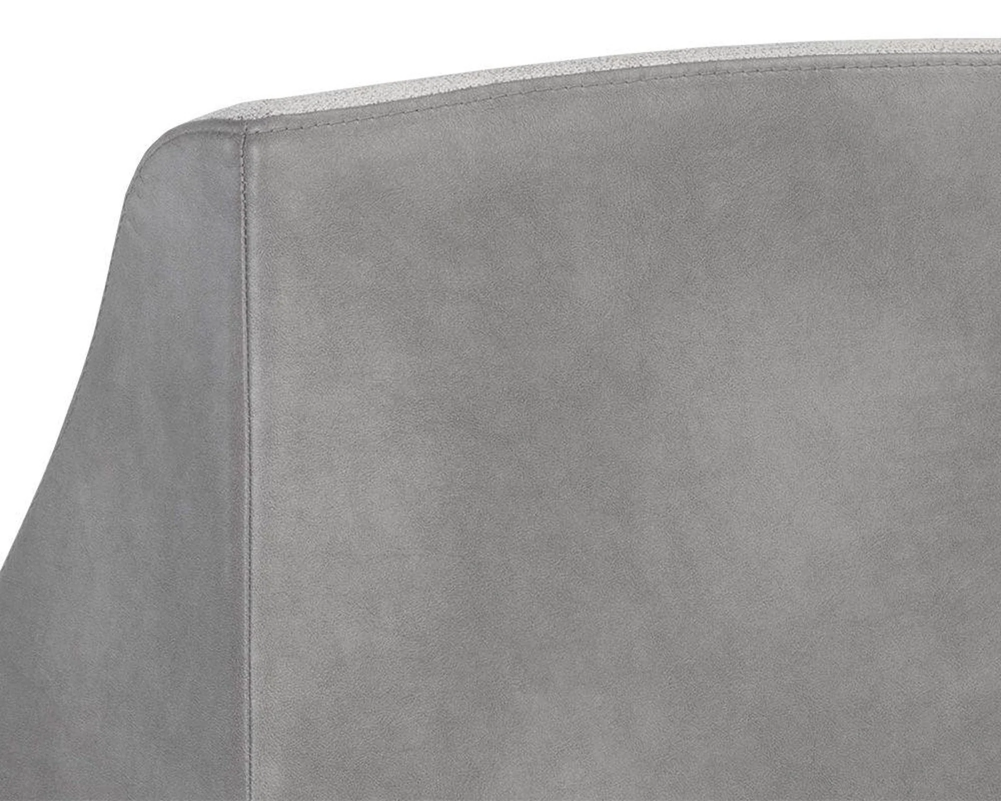 Sunpan Dalary Counter Stool - Bravo Metal / Polo Club Stone - Image 7