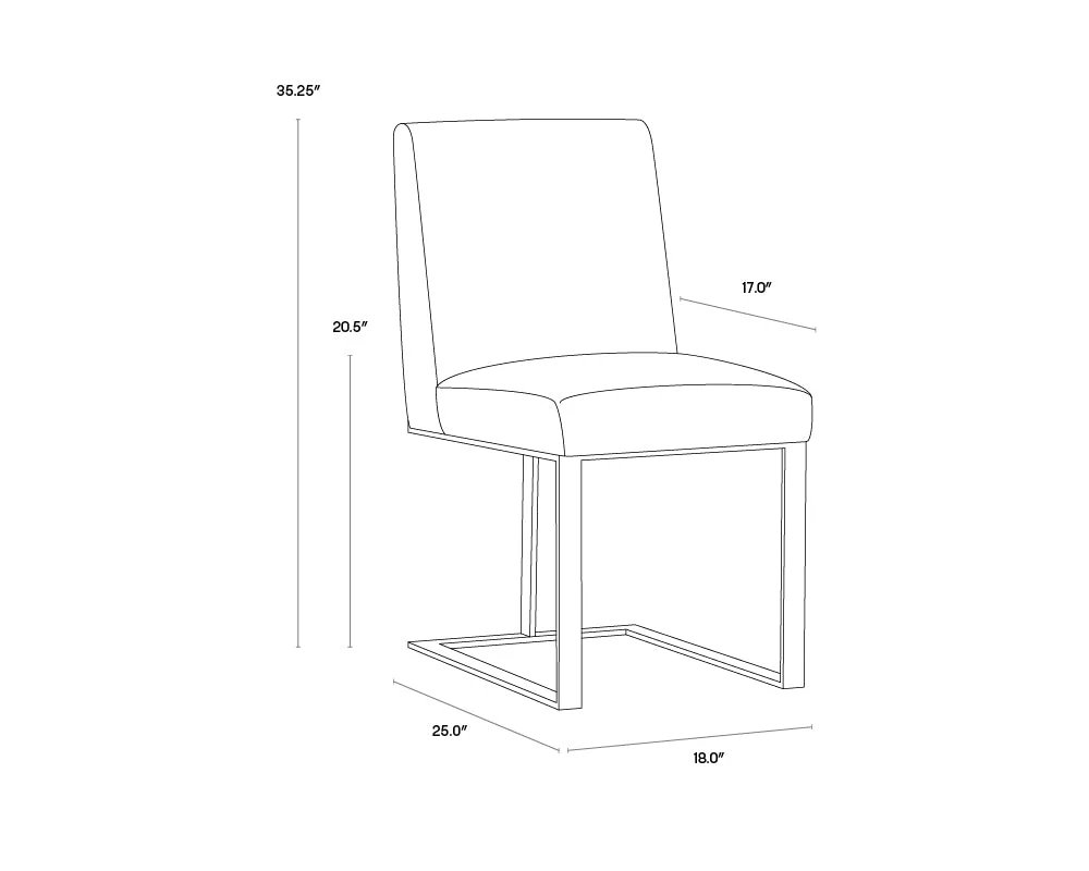 Sunpan Dean Dining Chair - Image 8