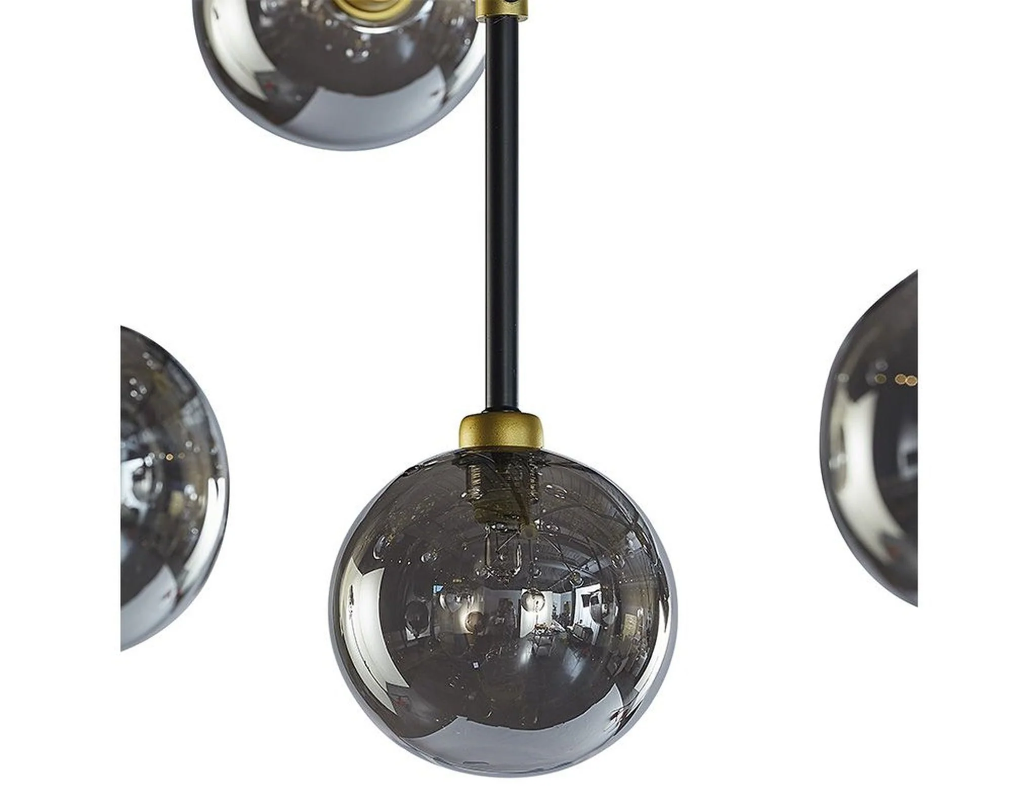 Sunpan Deimos Chandelier - Large - Smoke Grey - Image 3