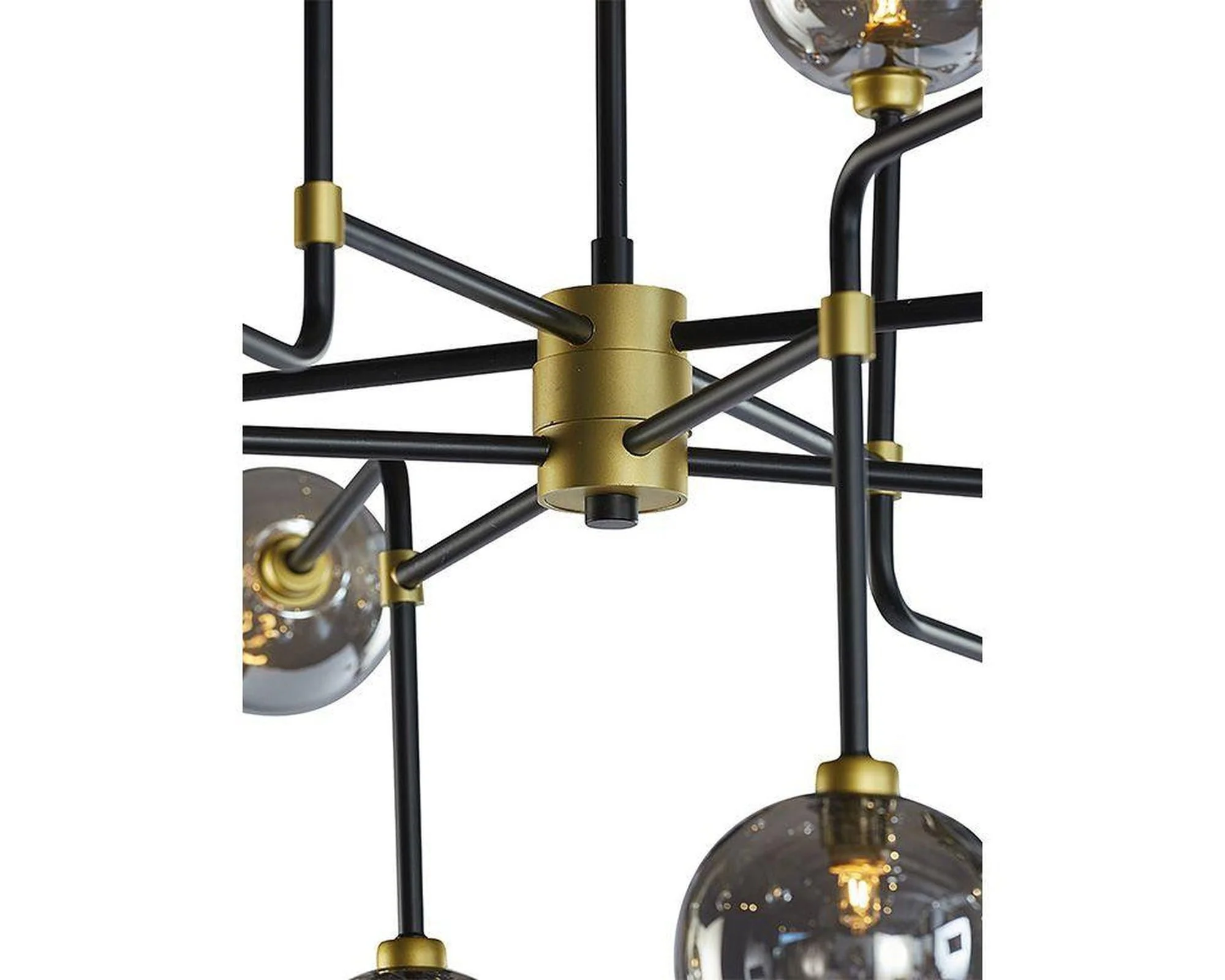 Sunpan Deimos Chandelier - Large - Smoke Grey - Image 5