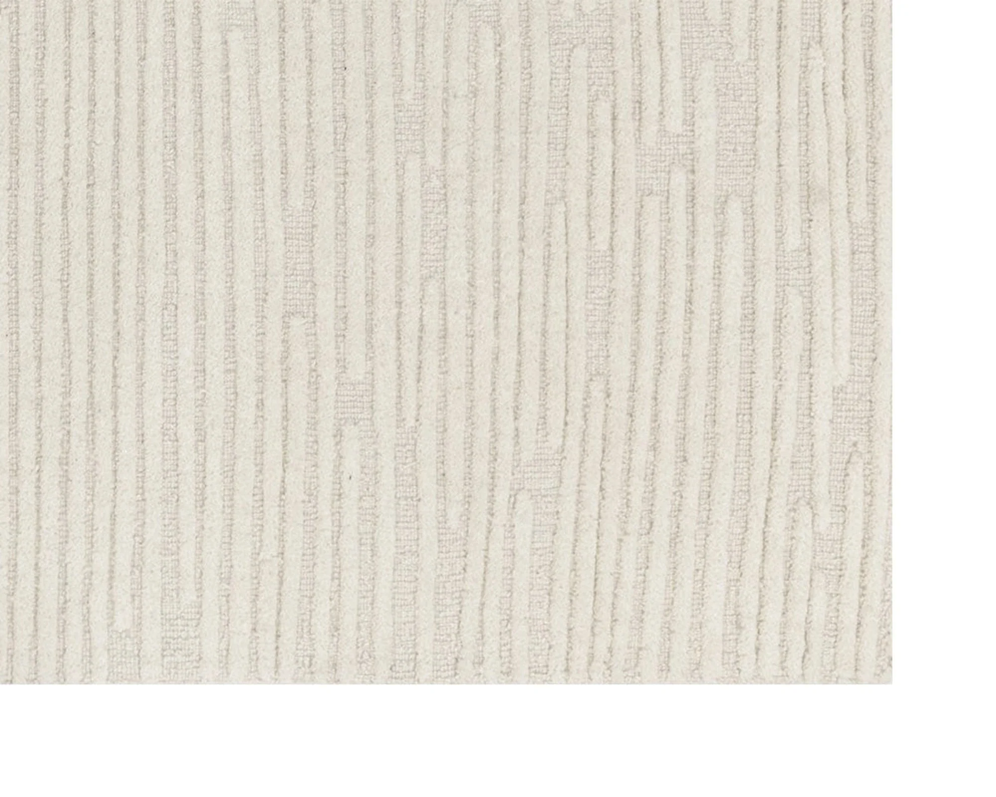 Sunpan Deva Hand-Woven Ivory Rug - Image 2