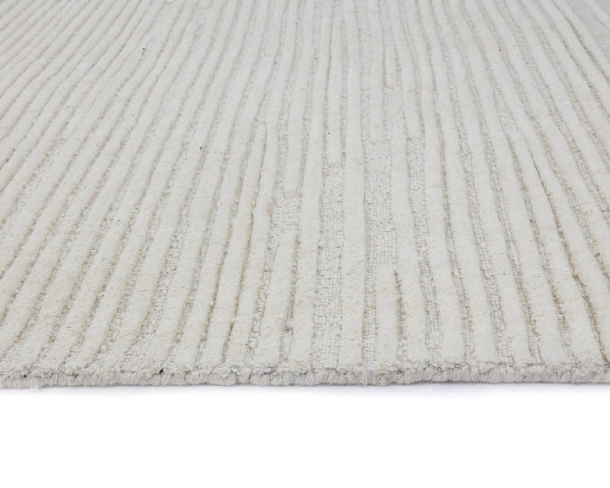 Sunpan Deva Hand-Woven Ivory Rug - Image 3
